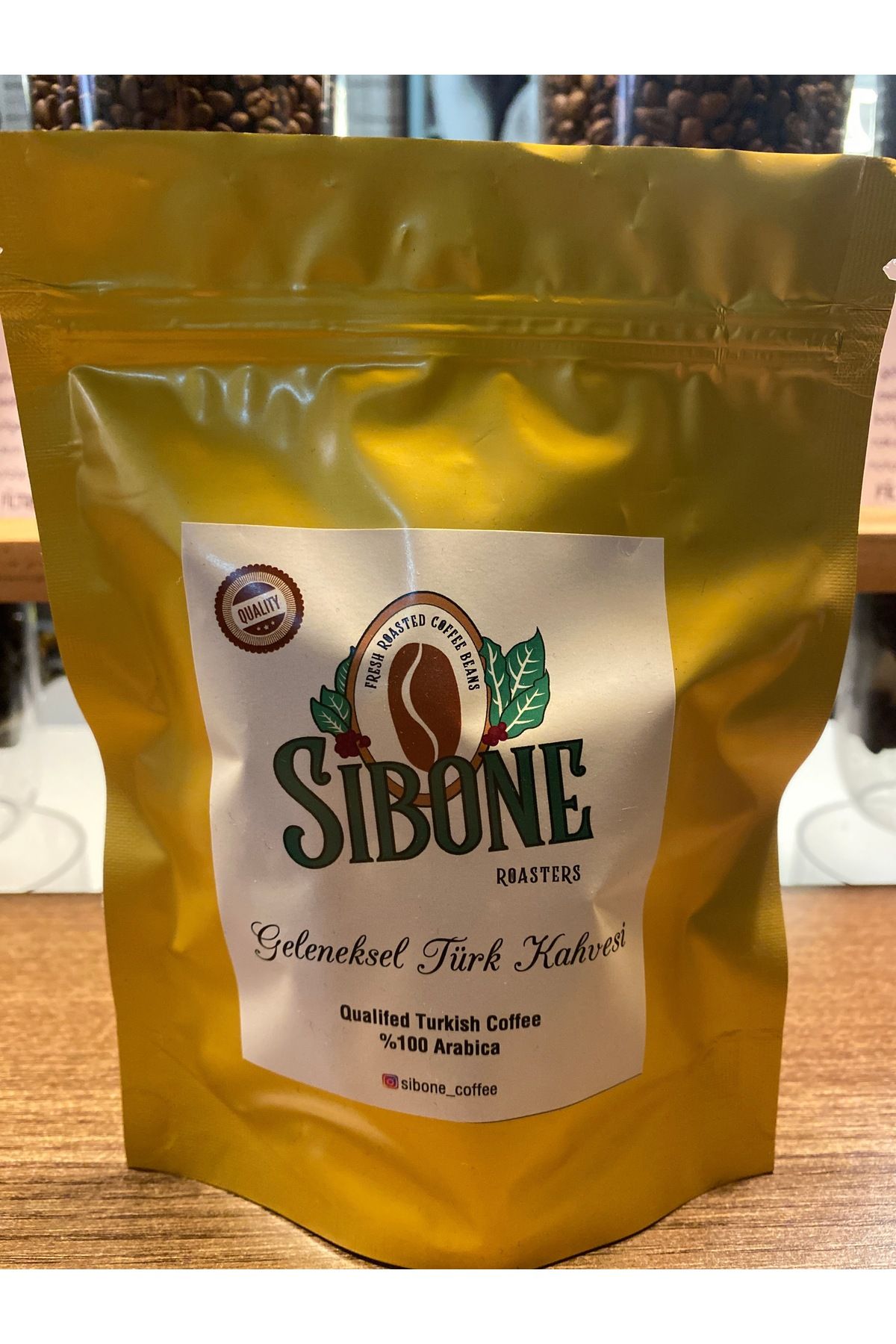 sibone coffee Sibone Geleneksel Orta Kavrum Türk Kahvesi 200gr