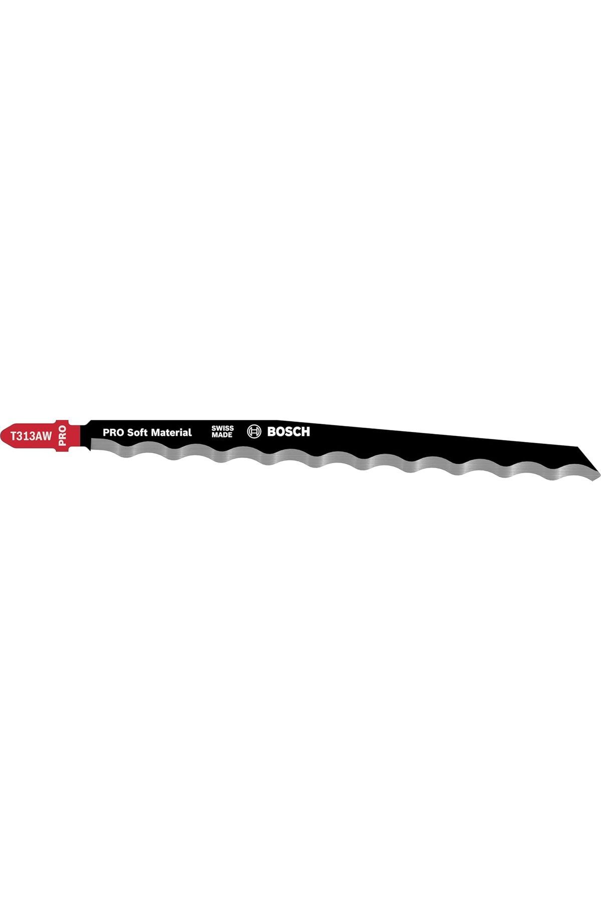 STOREMAX svticaret 3 x PRO Soft Material T313AW dekupaj testere bıçağı (kauçuk için, uzunluk 152 mm, pr