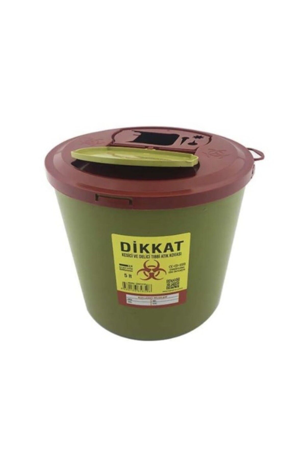 TELKAR Tıbbi Atık Kutusu 5lt - Ta00500