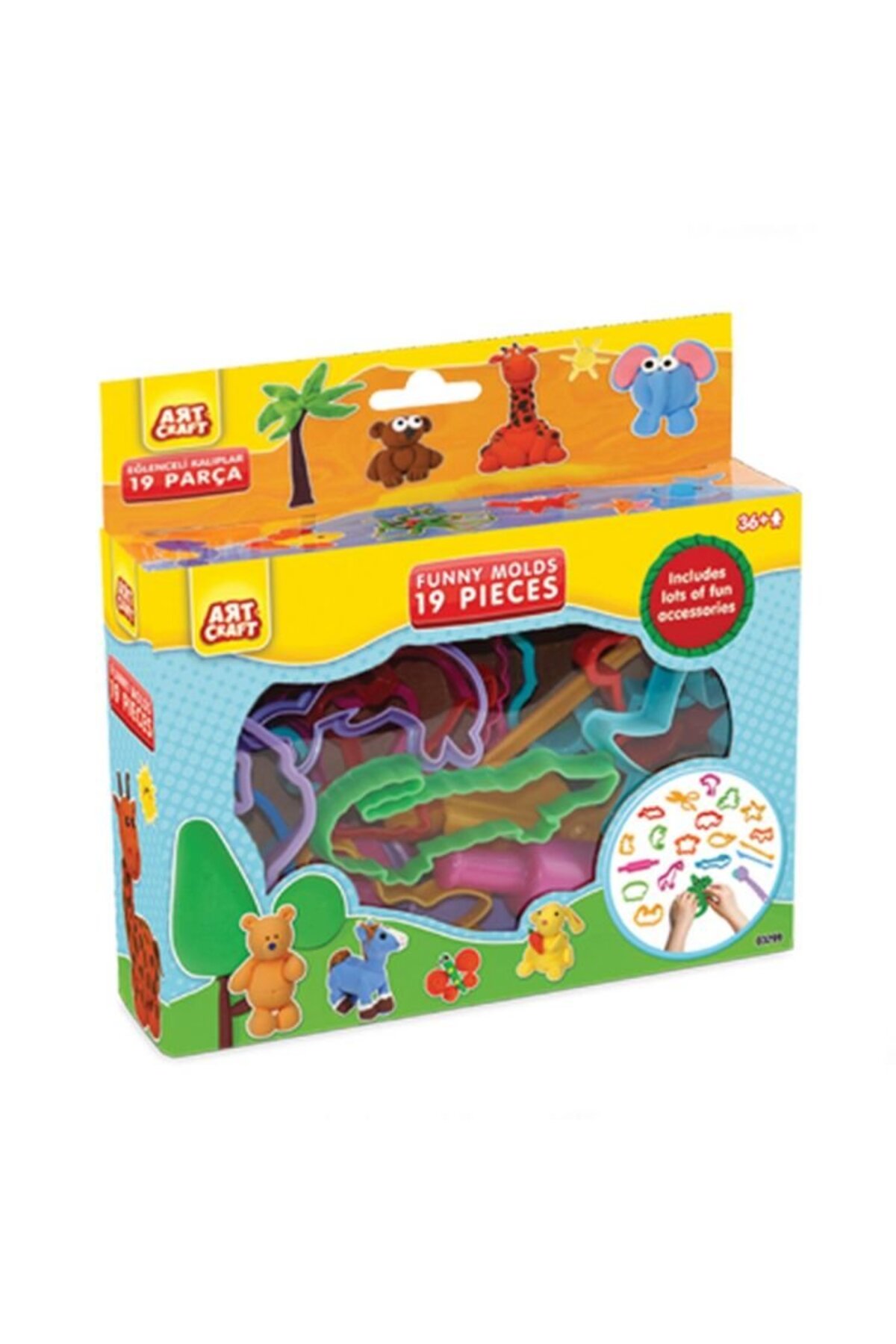 نسیورلد ددئارتکراففاناستیکرز ۱۹ تکه