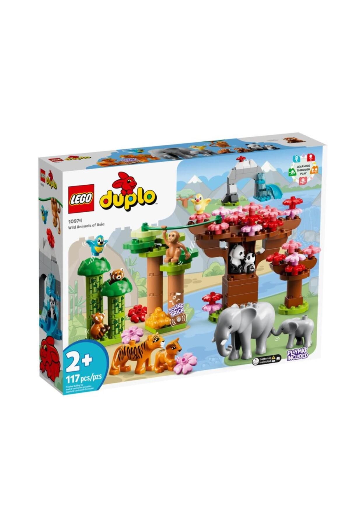 Take and Happy 10974 Duplo - Vahşi Asya Hayvanları 117 Parça +2 Yaş