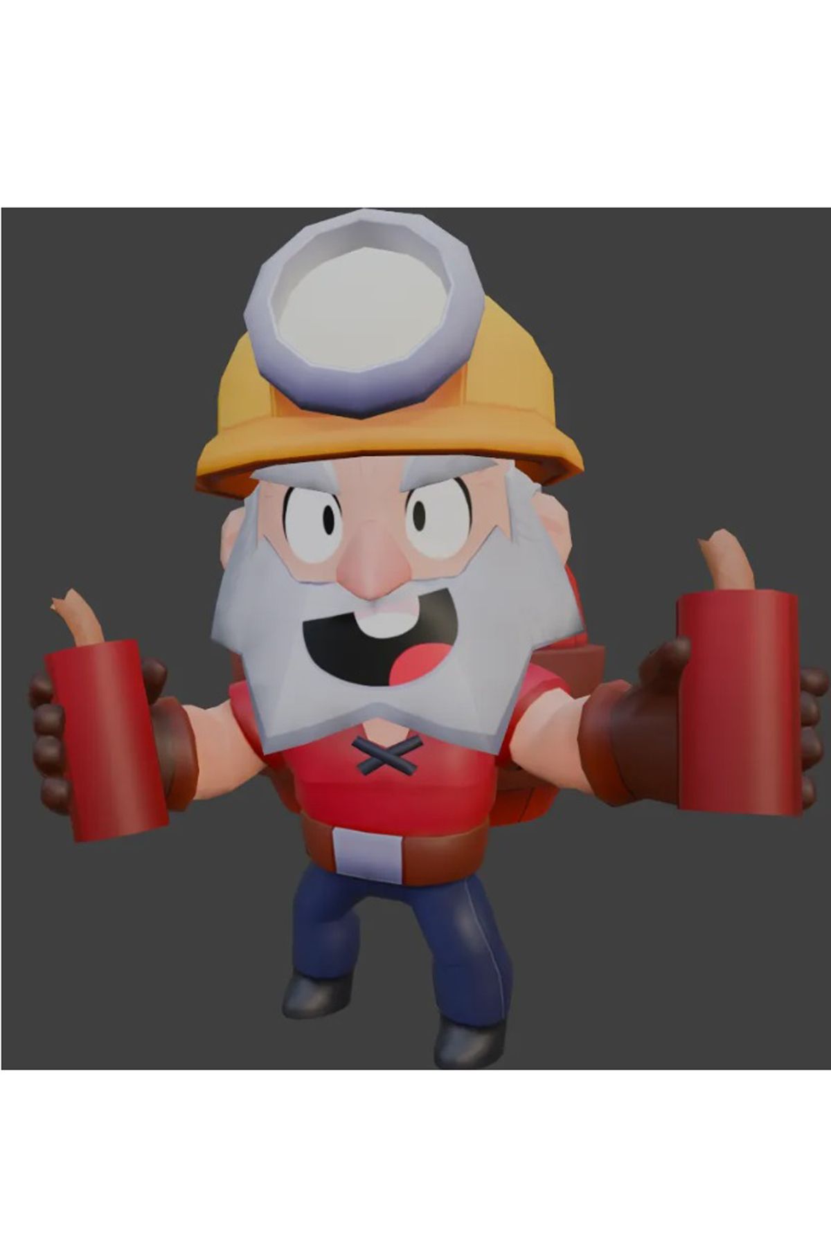 seren kitchen Brawl Stars Dynamike  3D Figür