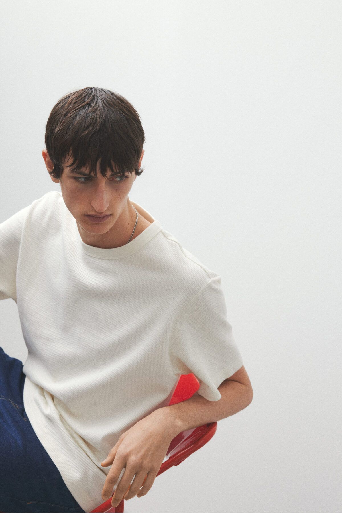 تی شرت نود مردانه تناسب منظم T اورجینال H M H&M