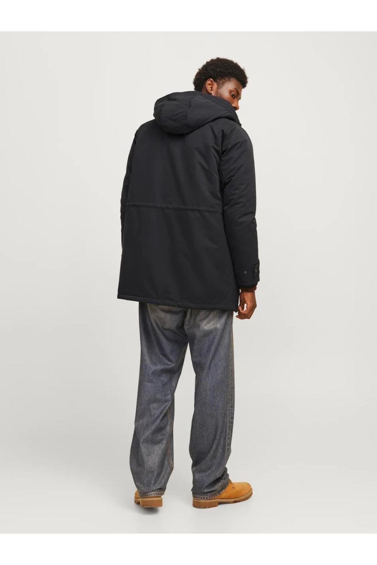 کاپشن مردانه راسته آستین استاندارد | جک اند جونز Jack & Jones 12256995 - تصویر 4