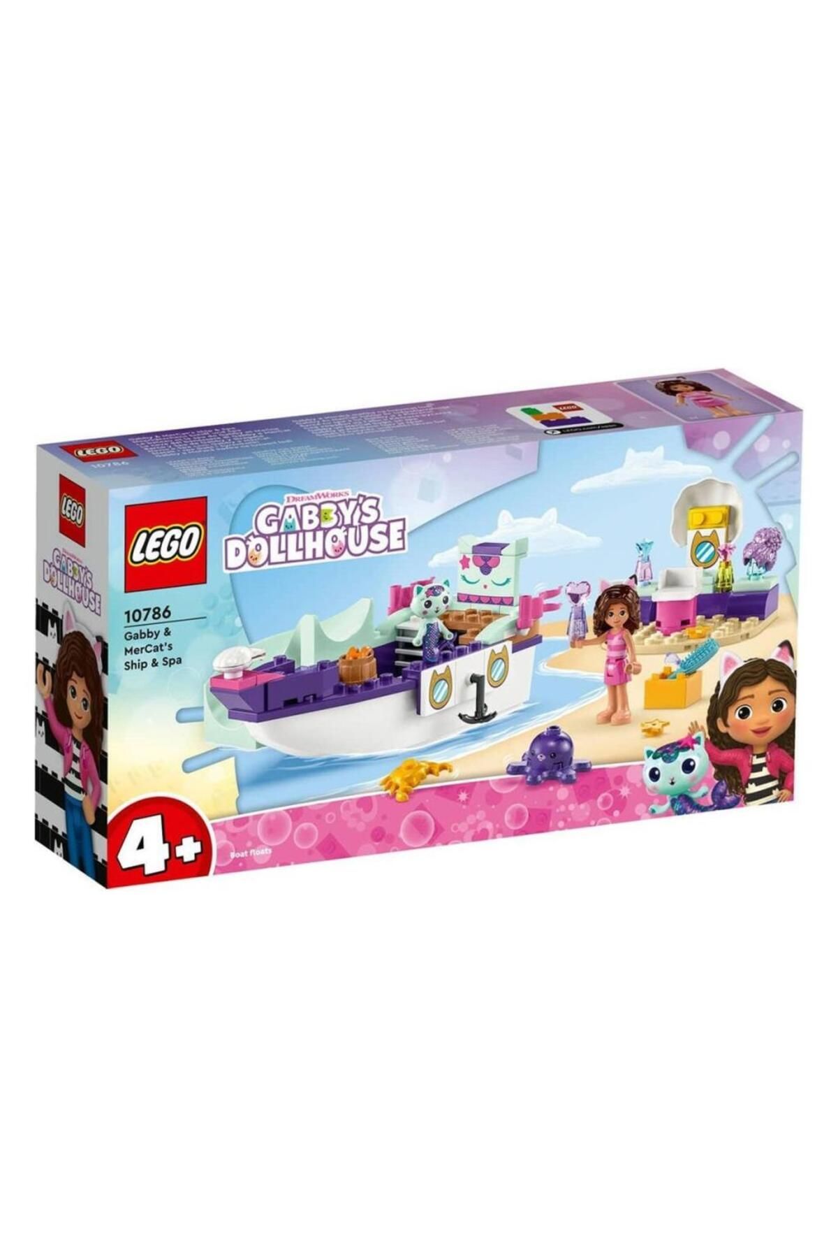 gcaksesuar NessiWorld 10786LEGO®GabbyveMerCat inGemiveSpasıparça+4yaş