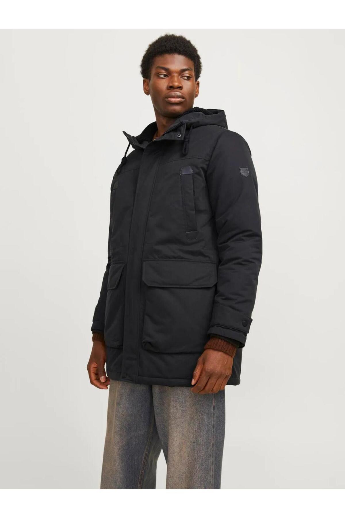 کاپشن مردانه راسته آستین استاندارد | جک اند جونز Jack & Jones 12256995 - تصویر 2