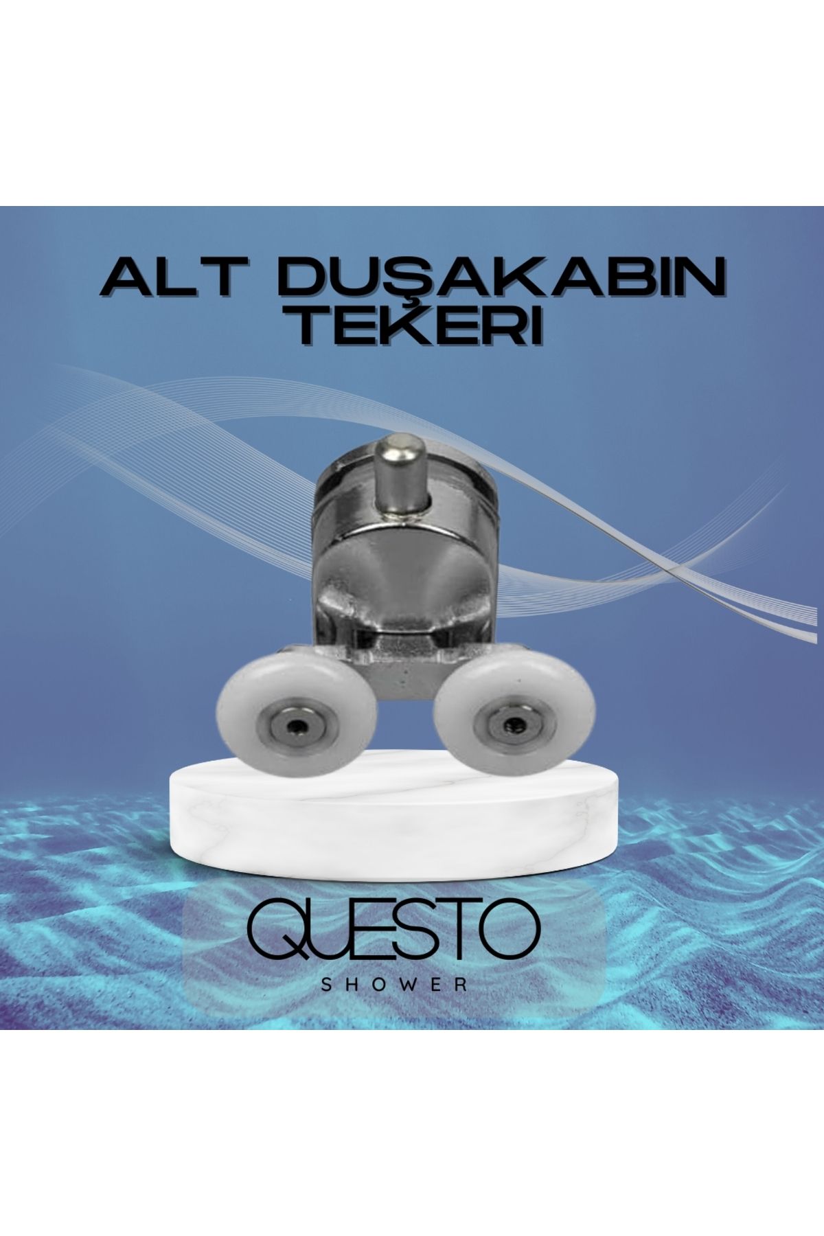 QUESTO SHOWER ALT DUŞAKABİN TEKERİ