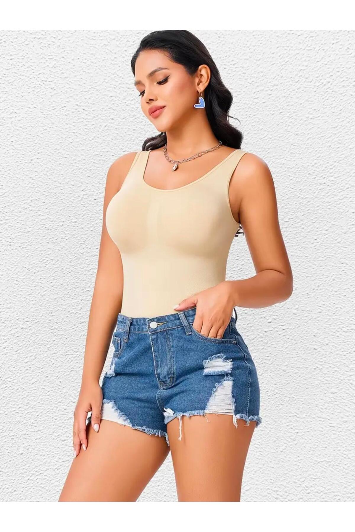 FİT WOMEN KADIN KORSE ATLET 6055 görsel 3
