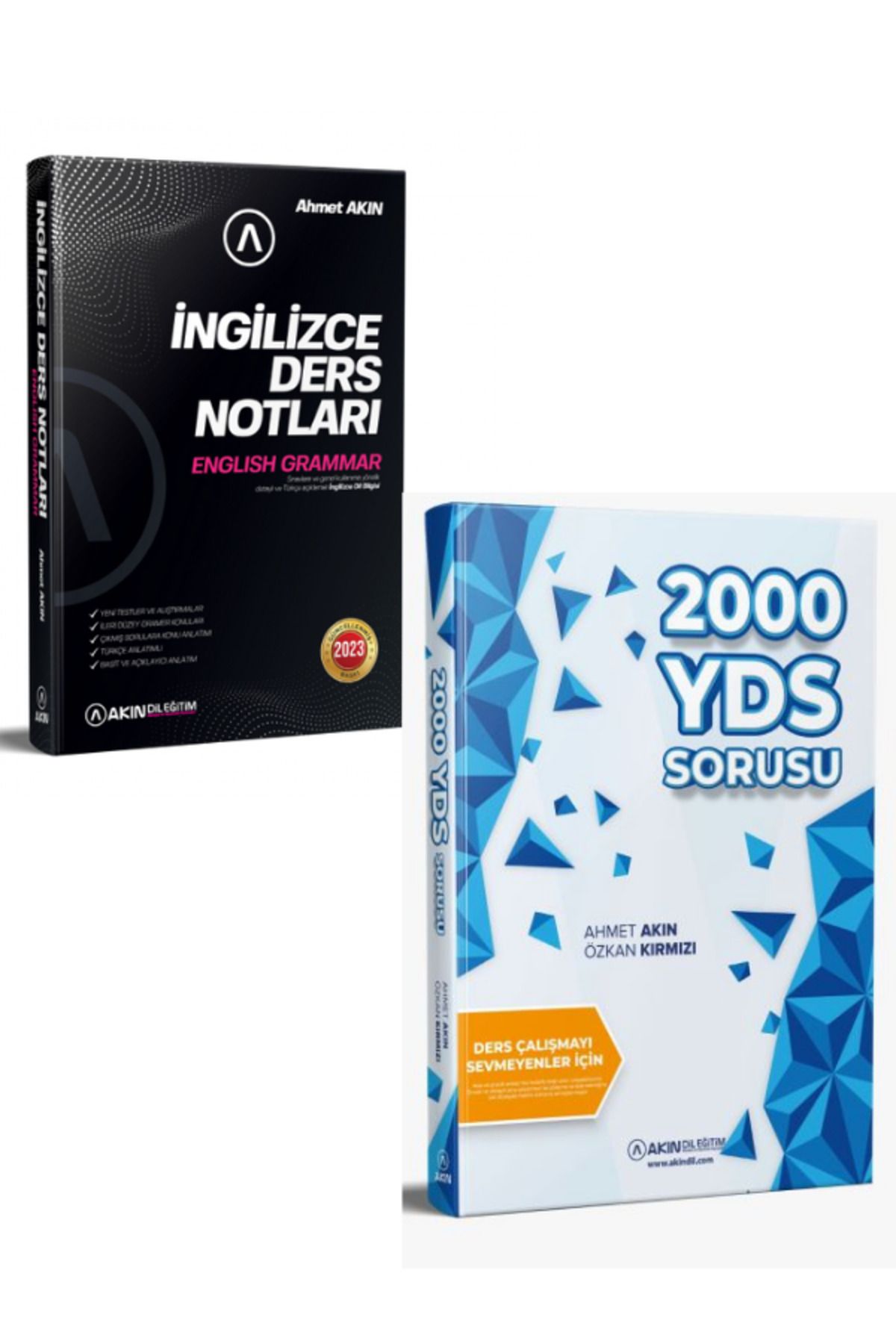 Yargı Yayınları Akın dil YDS İngilizce Ders Notları English Grammar ve 2000 YDS Sorusu