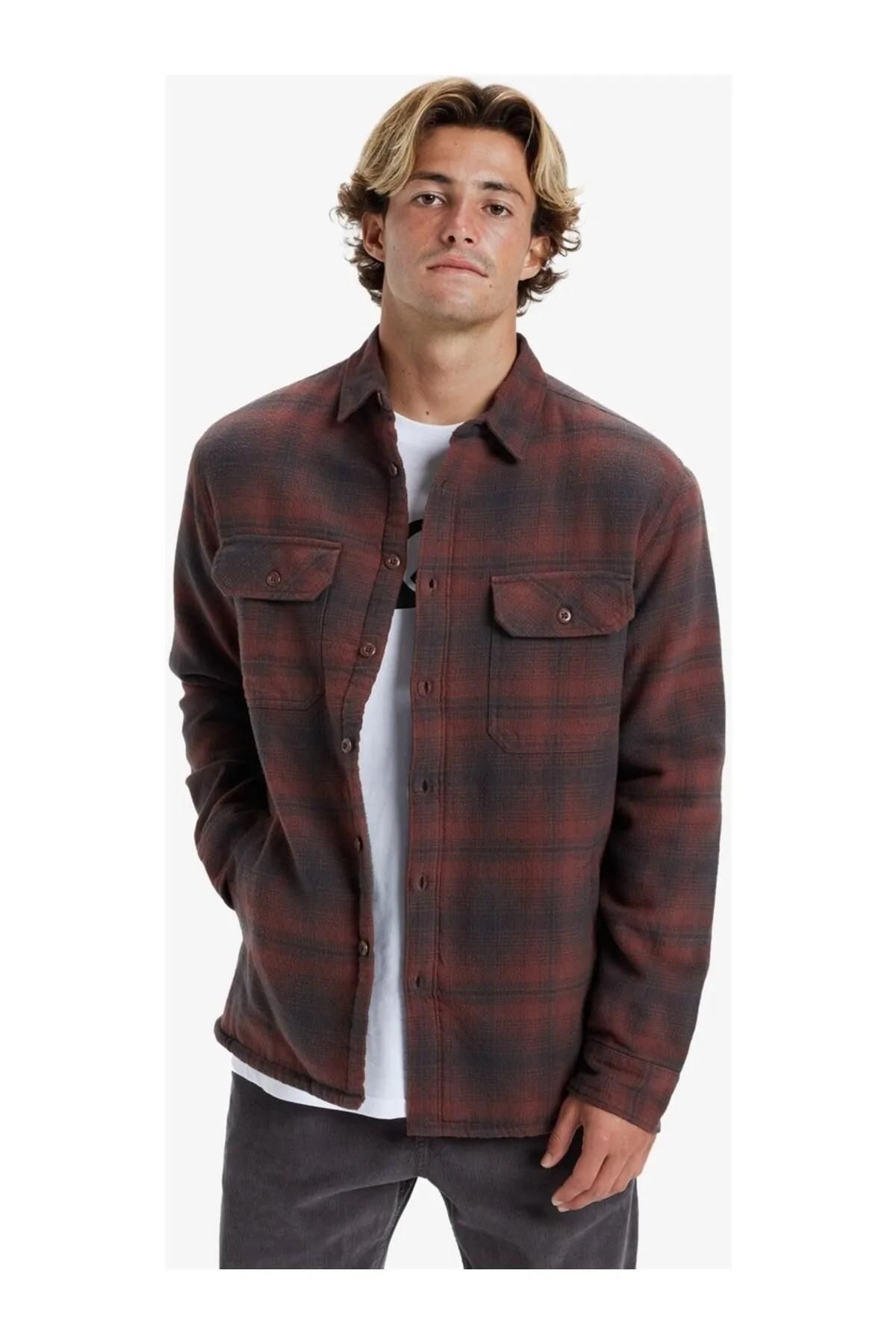 Quiksilver AQYWT03364-RRZ1 Venture Overshirt Sherpa Erkek Gömlek