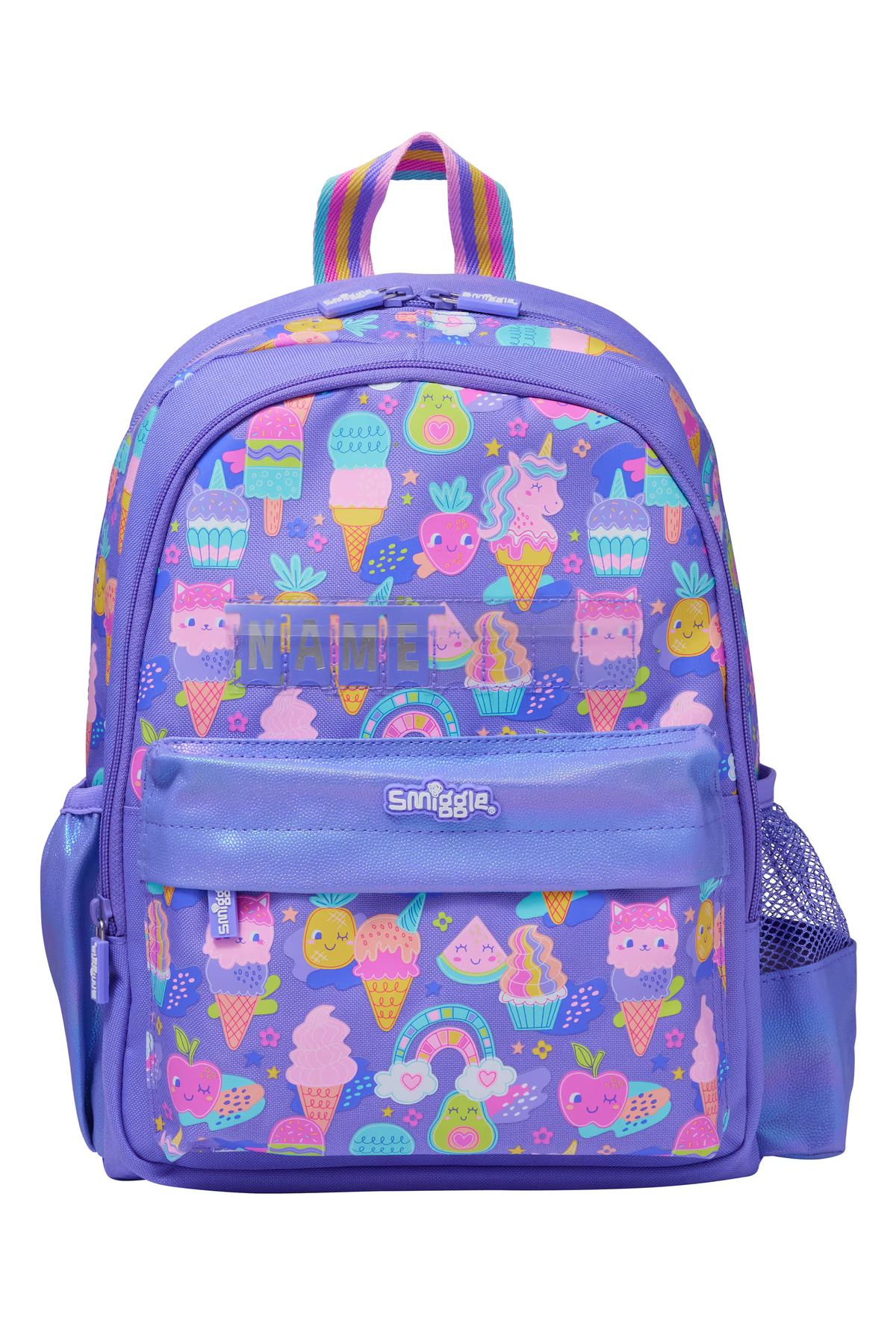 SMIGGLE UNİCORN MEYVE VE DONDURMA DESENLİ SIRT ÇANTASI