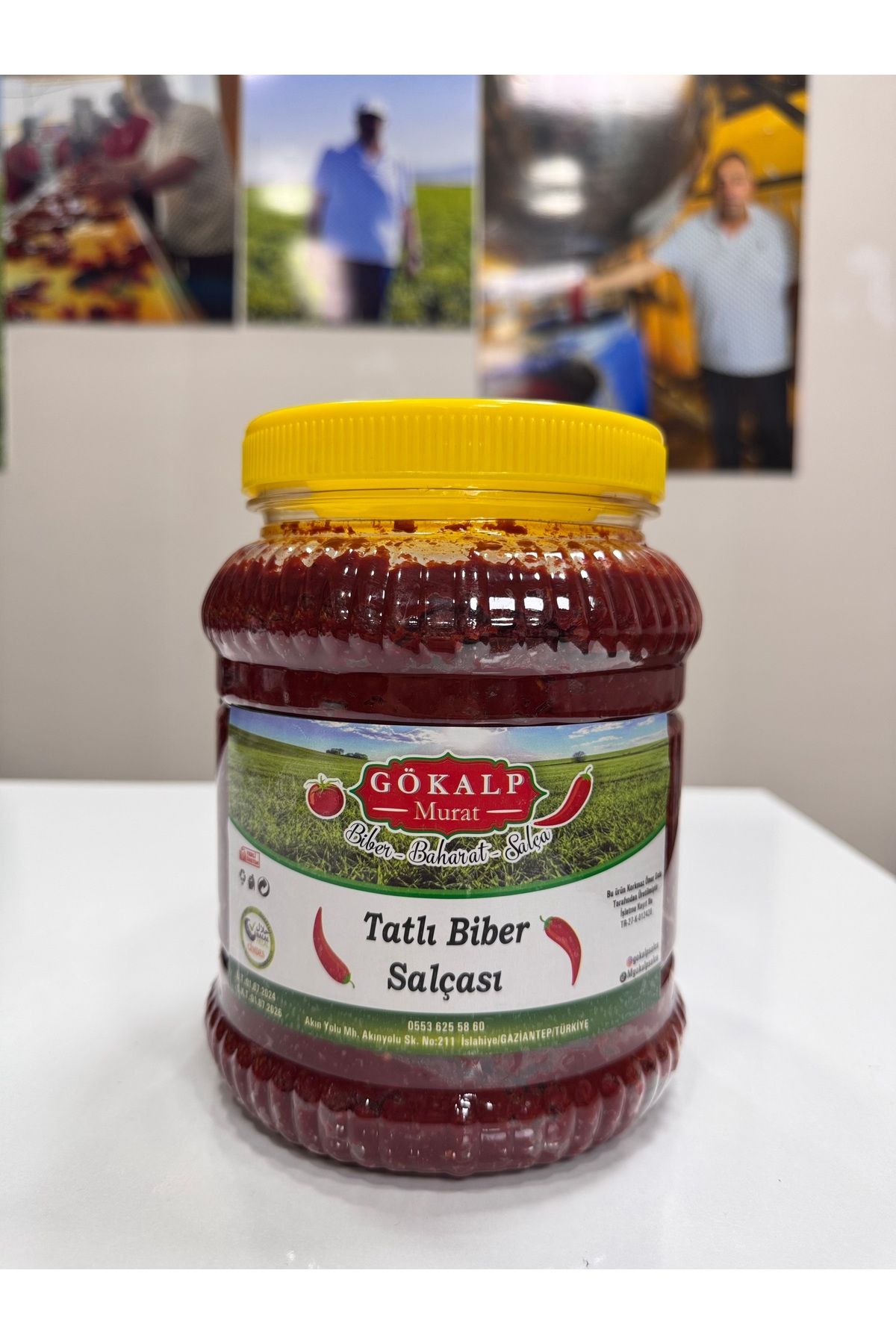 GÖKALP TATLI BİBER SALÇA (2KG)