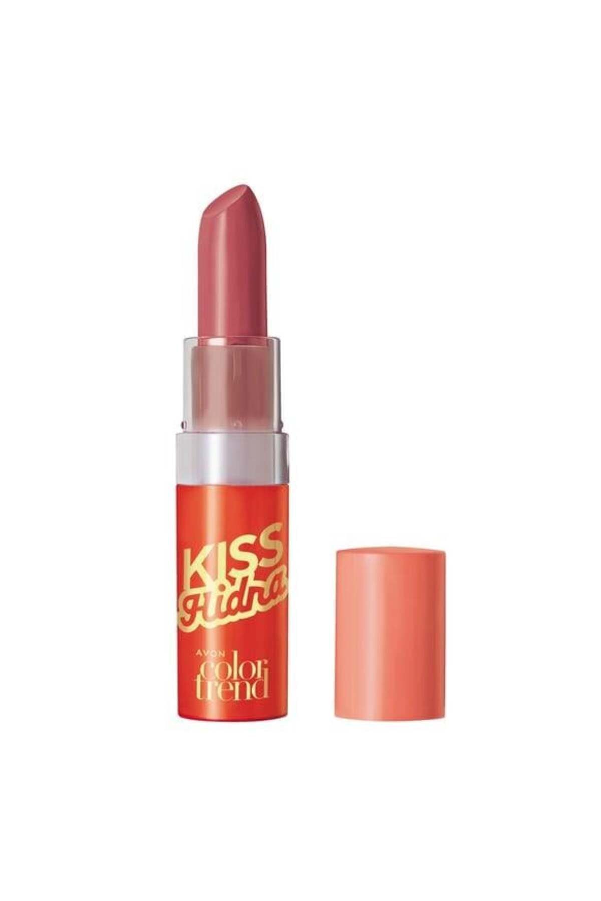 AVON Color Trend Kiss Creamy Ruj Dark Red