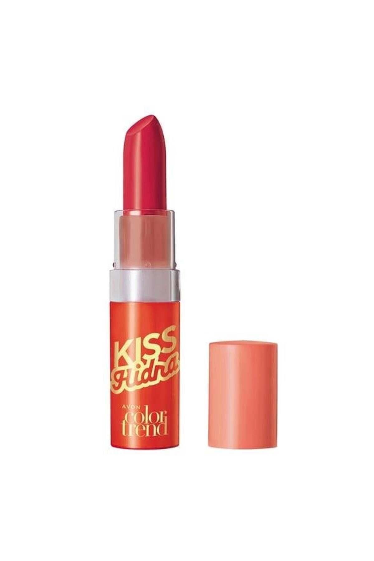 AVON Color Trend Kiss Creamy Ruj Vibrant Red