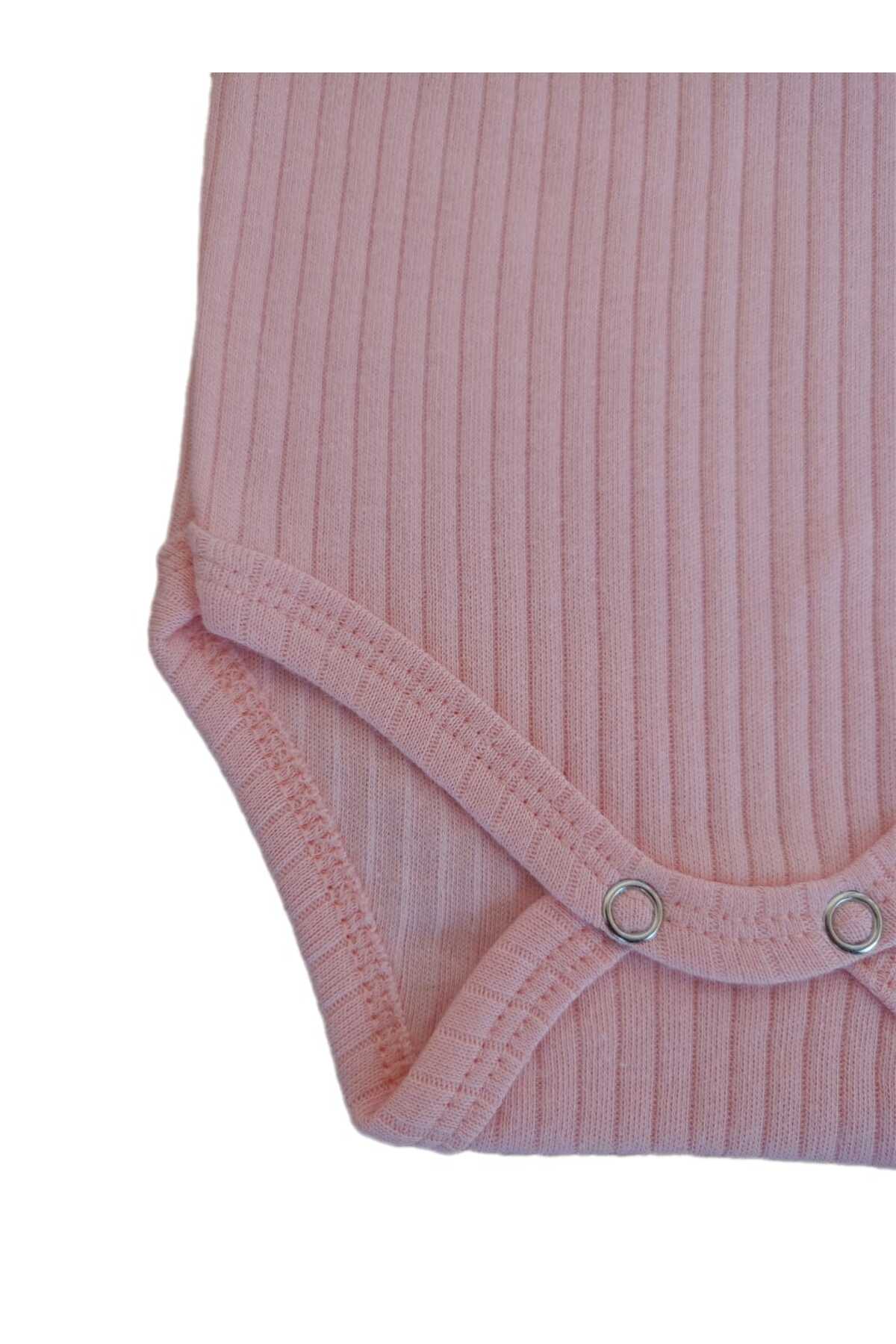 KA-HA Giyim %100 Pamuklu 3'lü Çıtçıtlı Bebek Body Zıbın / Pamuklu Bebek Atlet / Bebek Çıtçıtlı / Organik fotoğrafı 3 (önizleme)