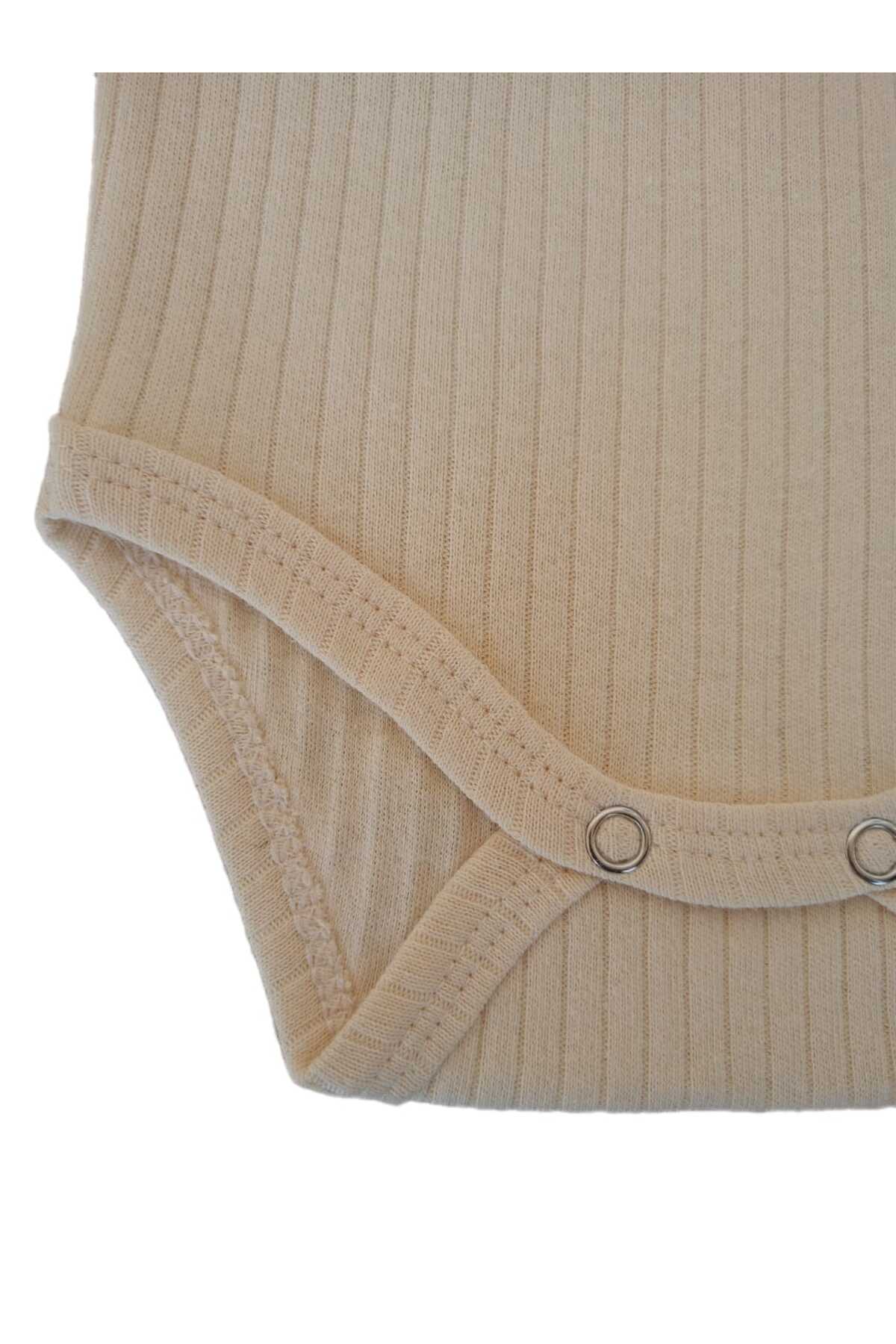 KA-HA Giyim %100 Pamuklu 3'lü Çıtçıtlı Bebek Body Zıbın / Pamuklu Bebek Atlet / Bebek Çıtçıtlı / Organik fotoğrafı 5 (önizleme)