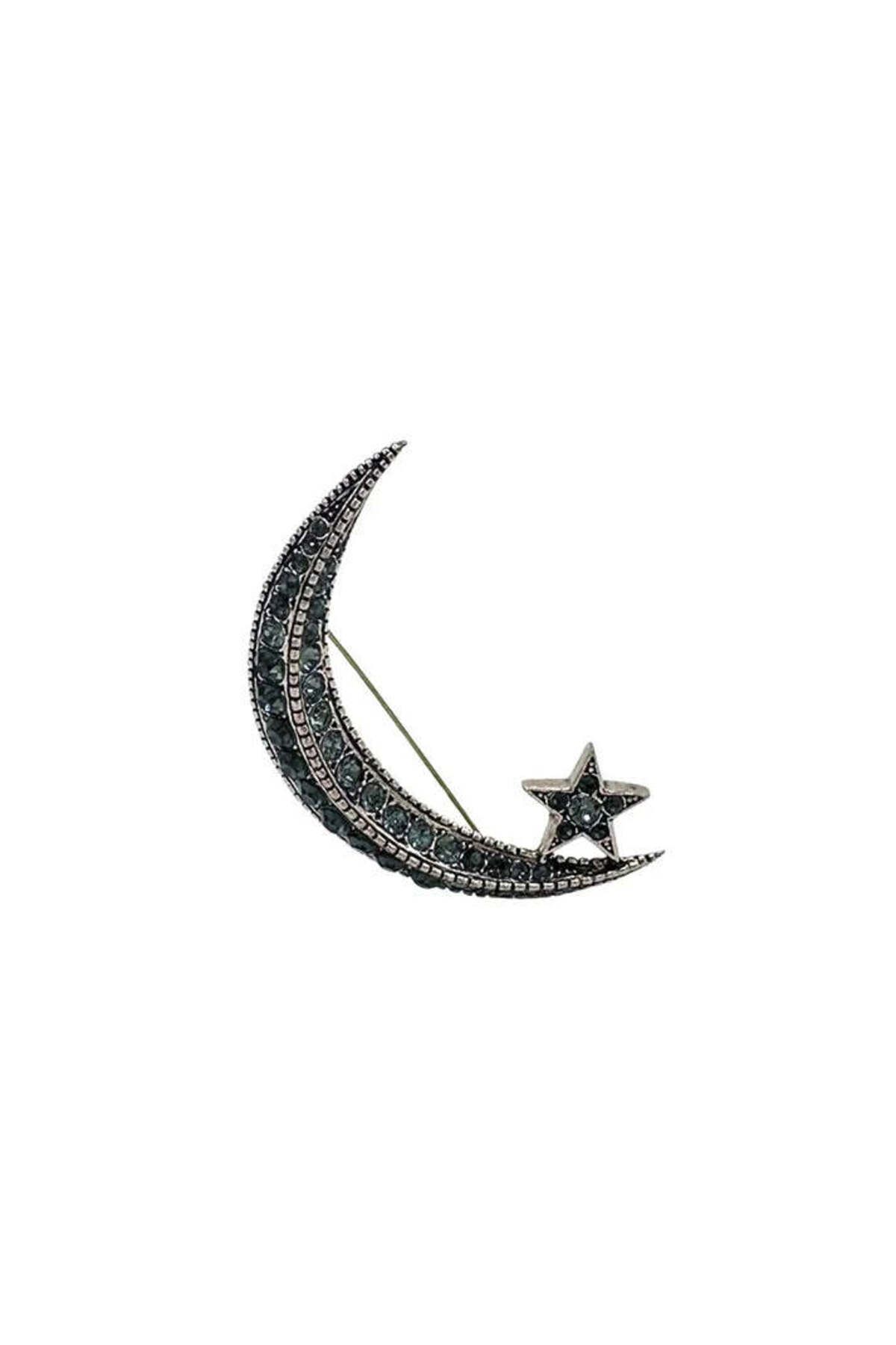 Damla Kalender CRESCENT BROOCH