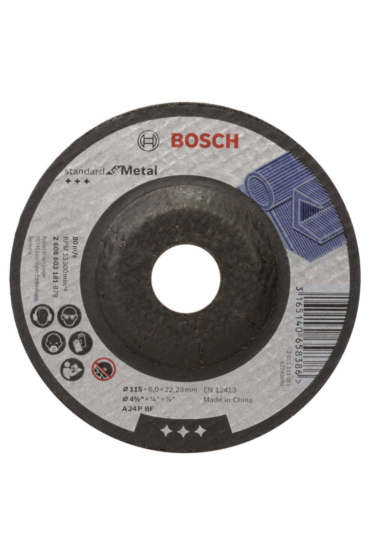 Bosch 115*6,0 mm Standard for Metal