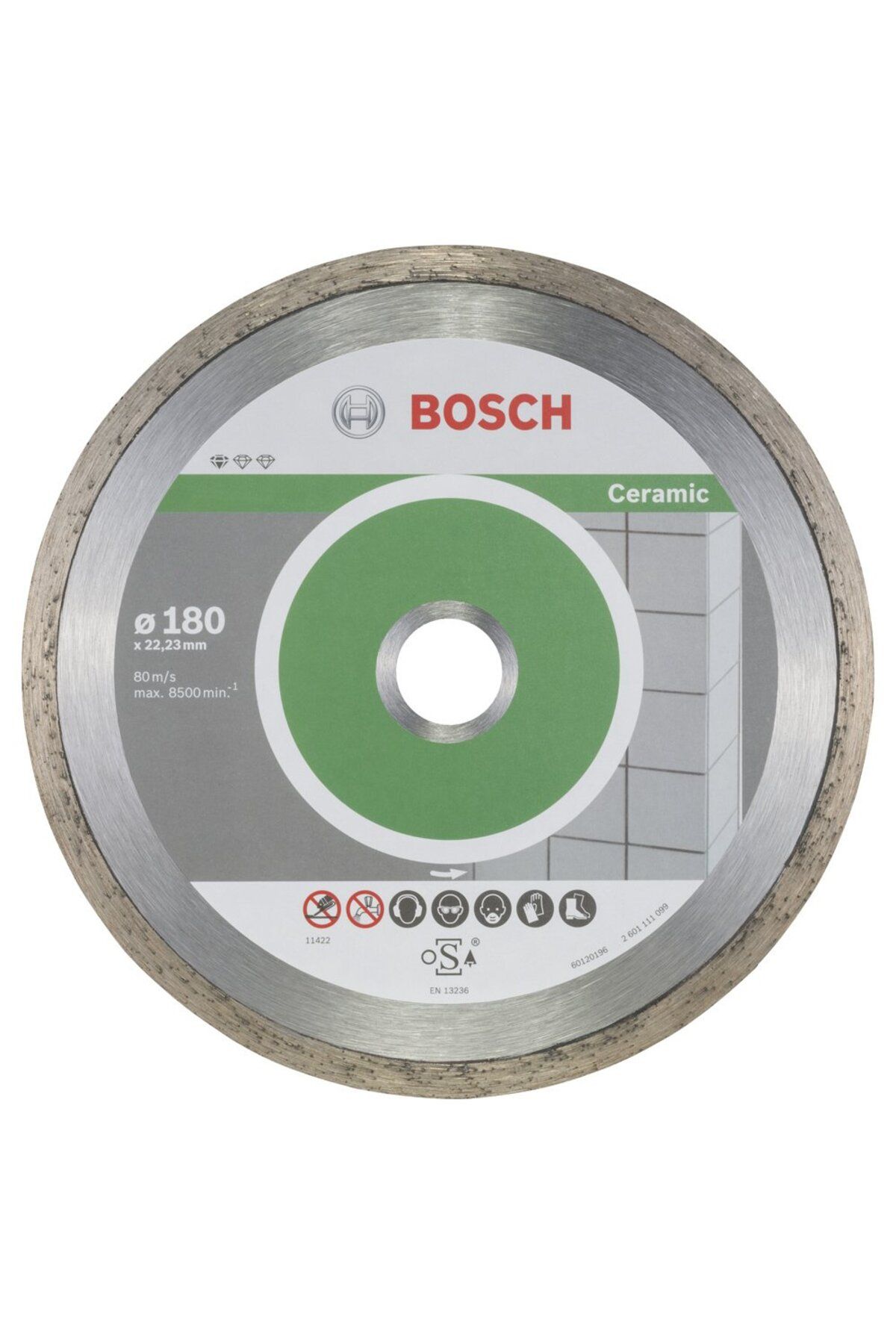 Bosch 9+1 Standard for Ceramic 180 mm