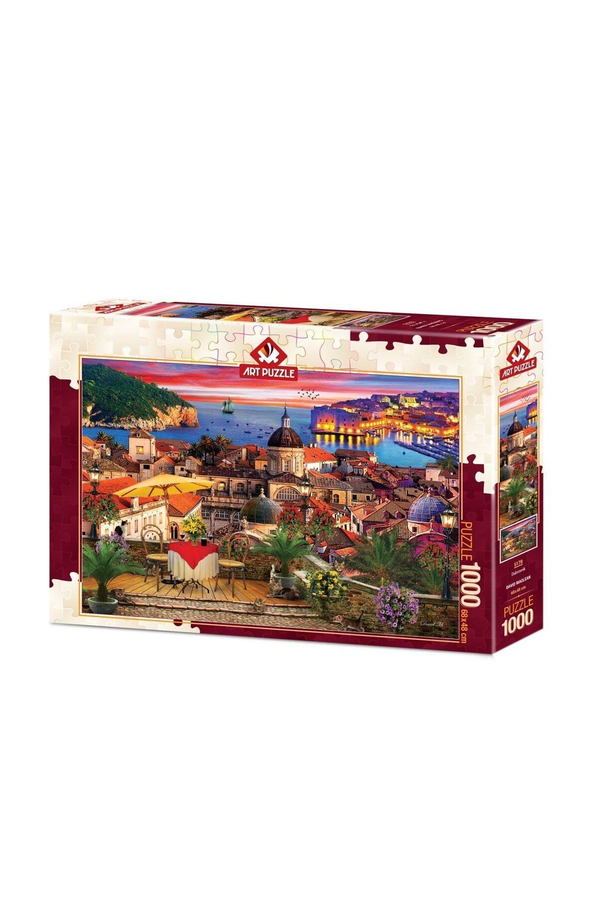 Lucest Lucesturg 5178  Dubrovnik 1000 Parça Puzzle New