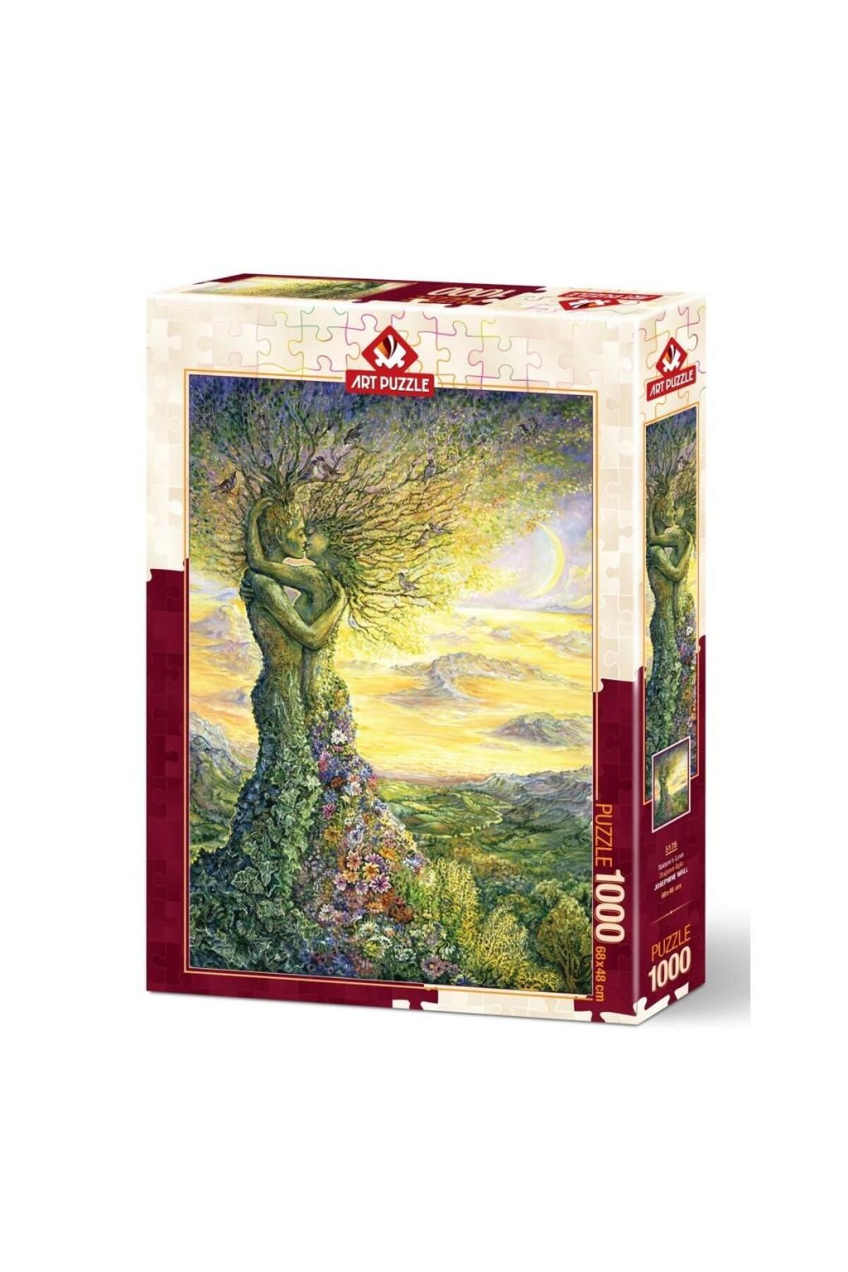 gcaksesuar 5175 Art Puzzle Doğanın Aşkı 1000 Parça Puzzle