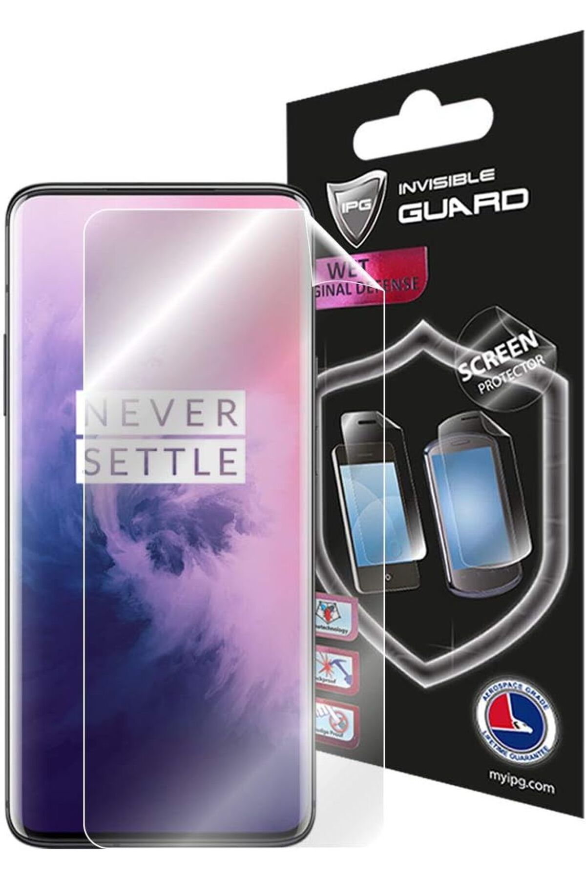 yenibagshop Oneplus 7 Pro - 7 Pro 5G Uyumlu Görünmez Ekran Koruyucu