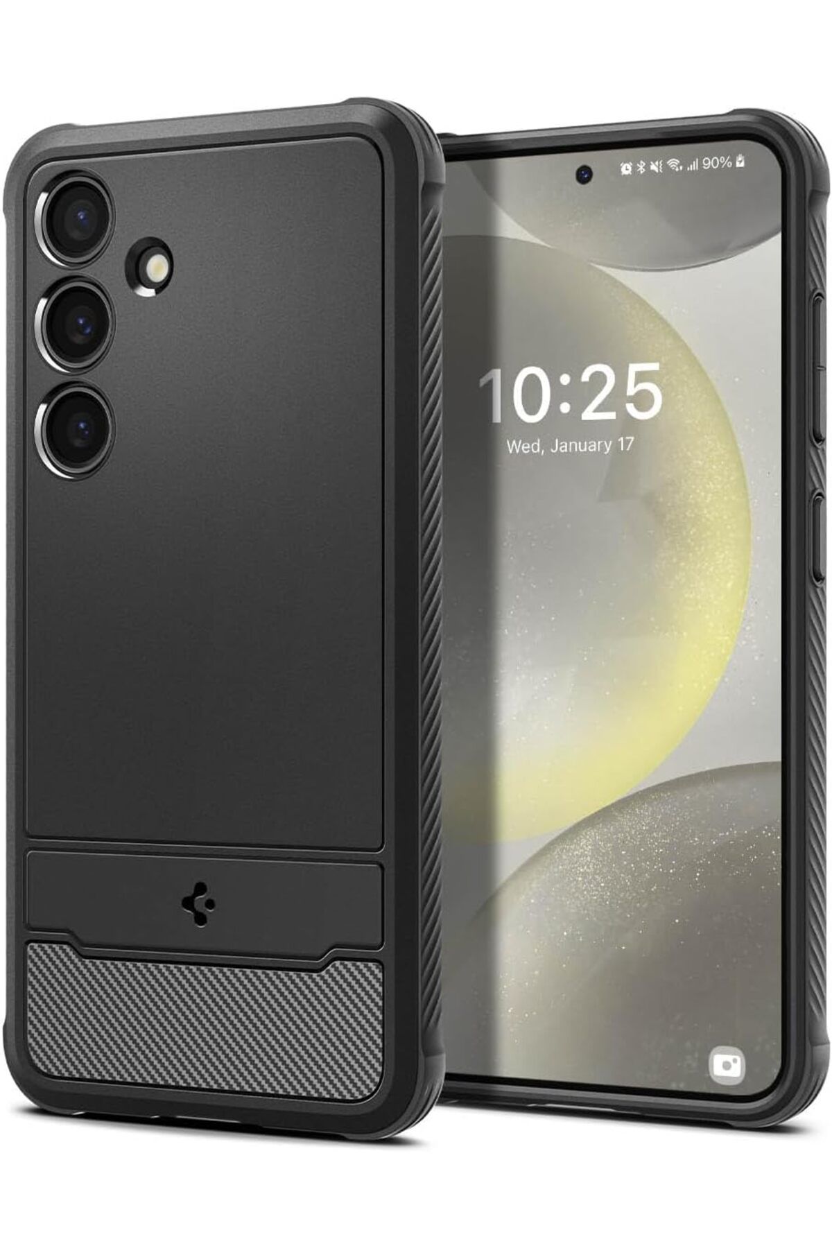 STOREMAX daliashops Galaxy S24 Kılıf Rugged Armor Matte Black - ACS07346 Star Collection 542167
