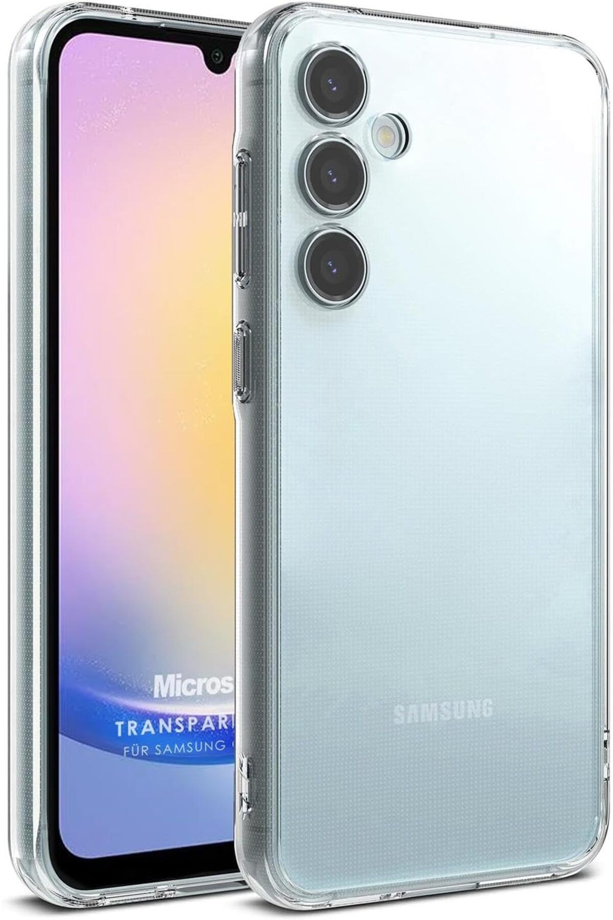 STOREMAX cmllashop Galaxy A15 Kılıf Transparent Soft Şeffaf [Galaxy A15 ile Uyumlu Kılıf - Şeffaf] 542