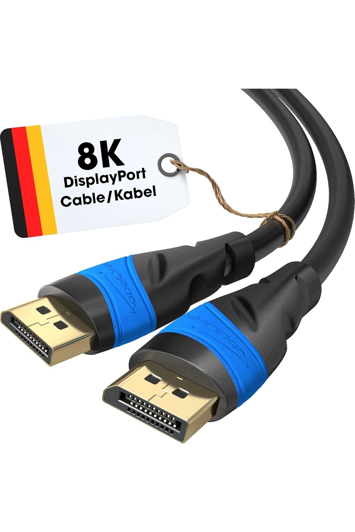 STOREMAX lbstorex – 8K DisplayPort Kablo – 2m – DP Kablosu, Almanya’da geliştirilmiştir – 0,5-10m