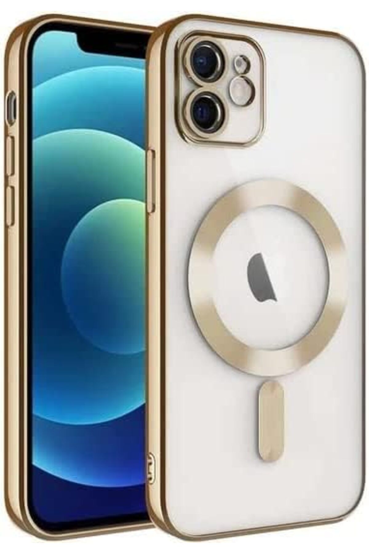 STOREMAX lbstorex iPhone 11 için Kılıf Kamera Korumalı Magsafe Wireless Şarj Özellikli Demre Kapak Çok
