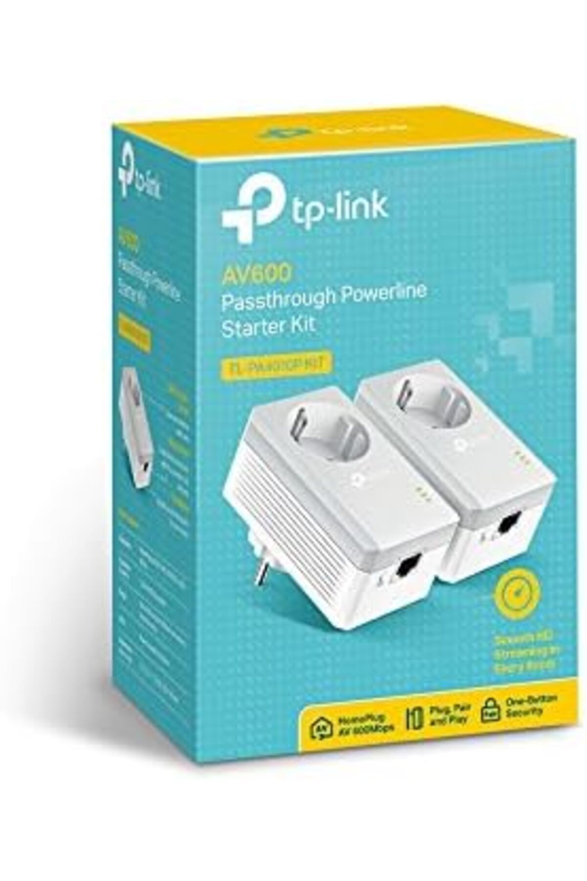 STOREMAX oskyshopx Başlangıç Kiti Powerline Adaptör Priz Soketli TL-PA4010PKIT, AV600 Yeni brkjx 842385