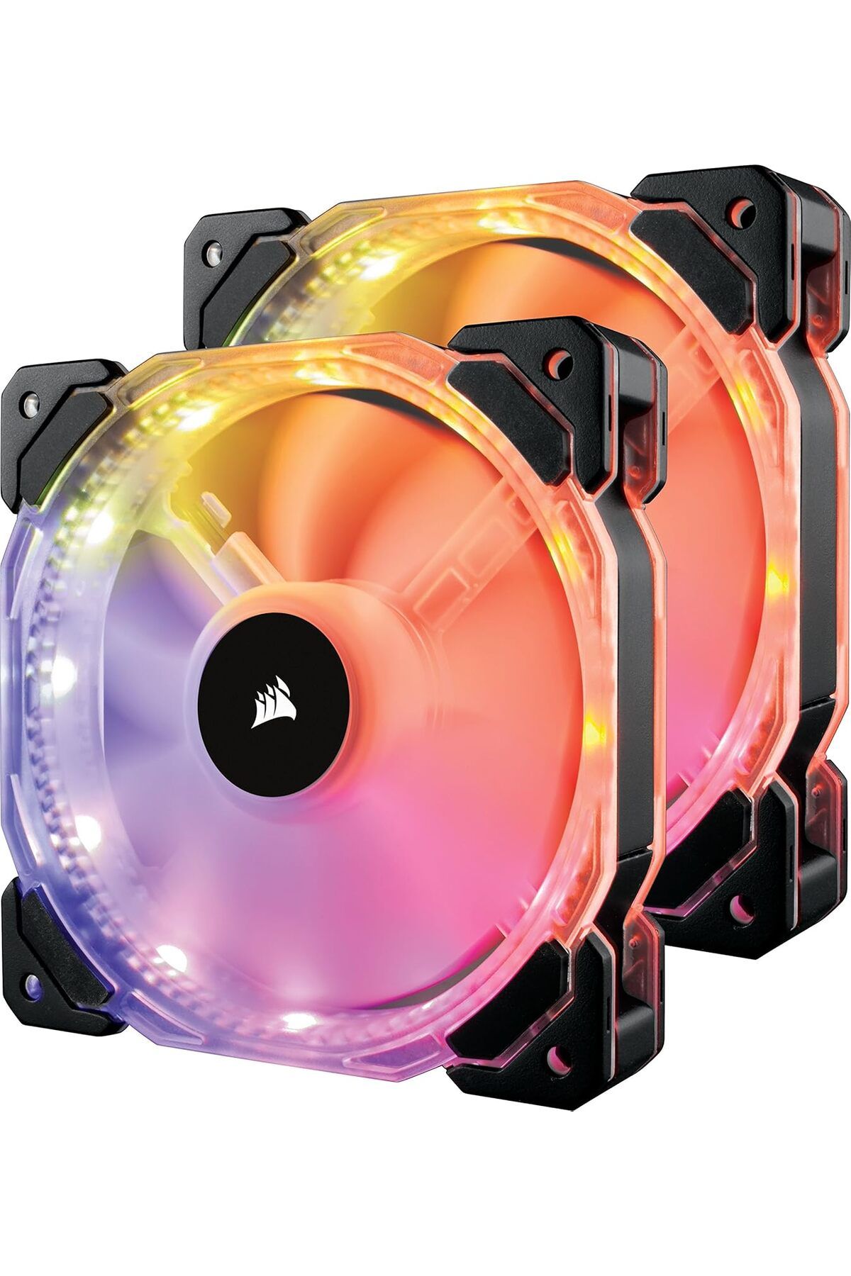 STOREMAX shpwave HD Serisi, HD140 RGB, 140mm, PWM, RGB Kontrolcü Dahil, Yüksek Performans RGB Fan, 2'li Pak