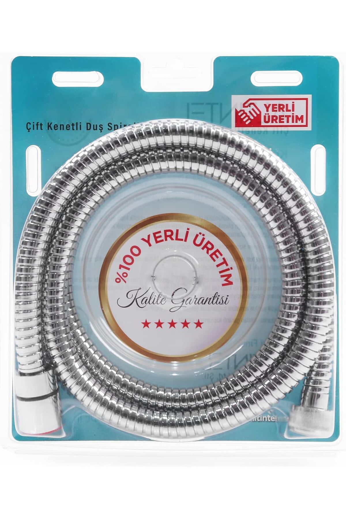 STOREMAX mrttnca Çift Kenetli Duş Hortumu Spirali (%100 Yerli - 1. Sınıf Kalitede) (Gri) trndymrt 1087243