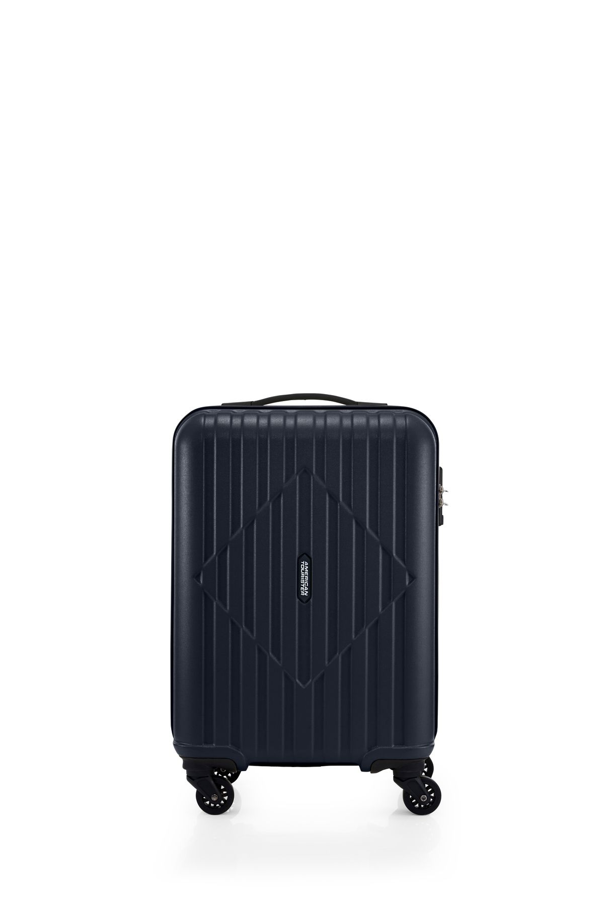 American Tourister-حقيبة سفر SKYTRAC HARD SPINNER مقاس 55 سم باللون الأسود مع إدارة أمن النقل 2