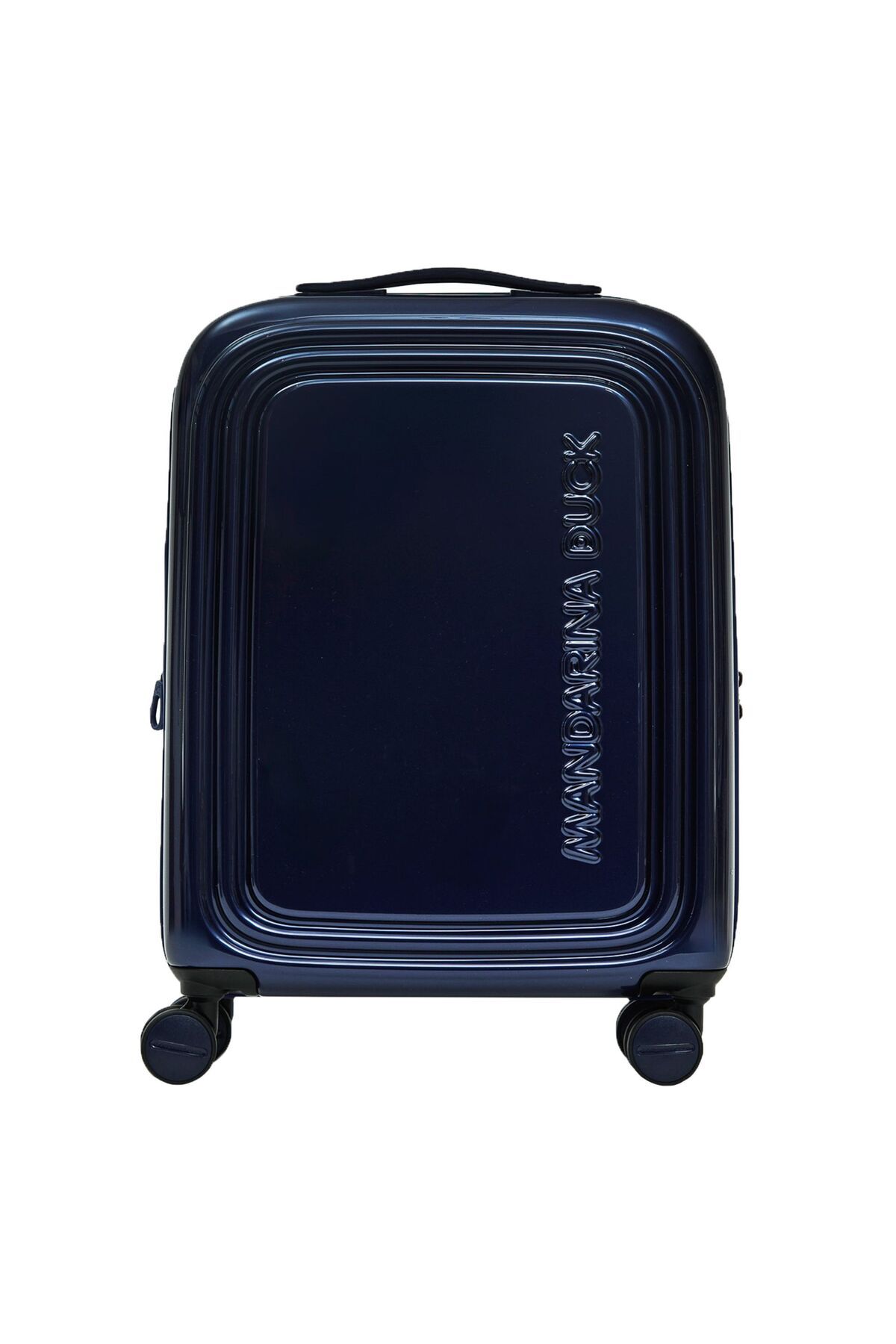 Mandarina Duck-Logoduck + Metal 4 Rollen Trolley 55 cm mit Dehnfalte 1