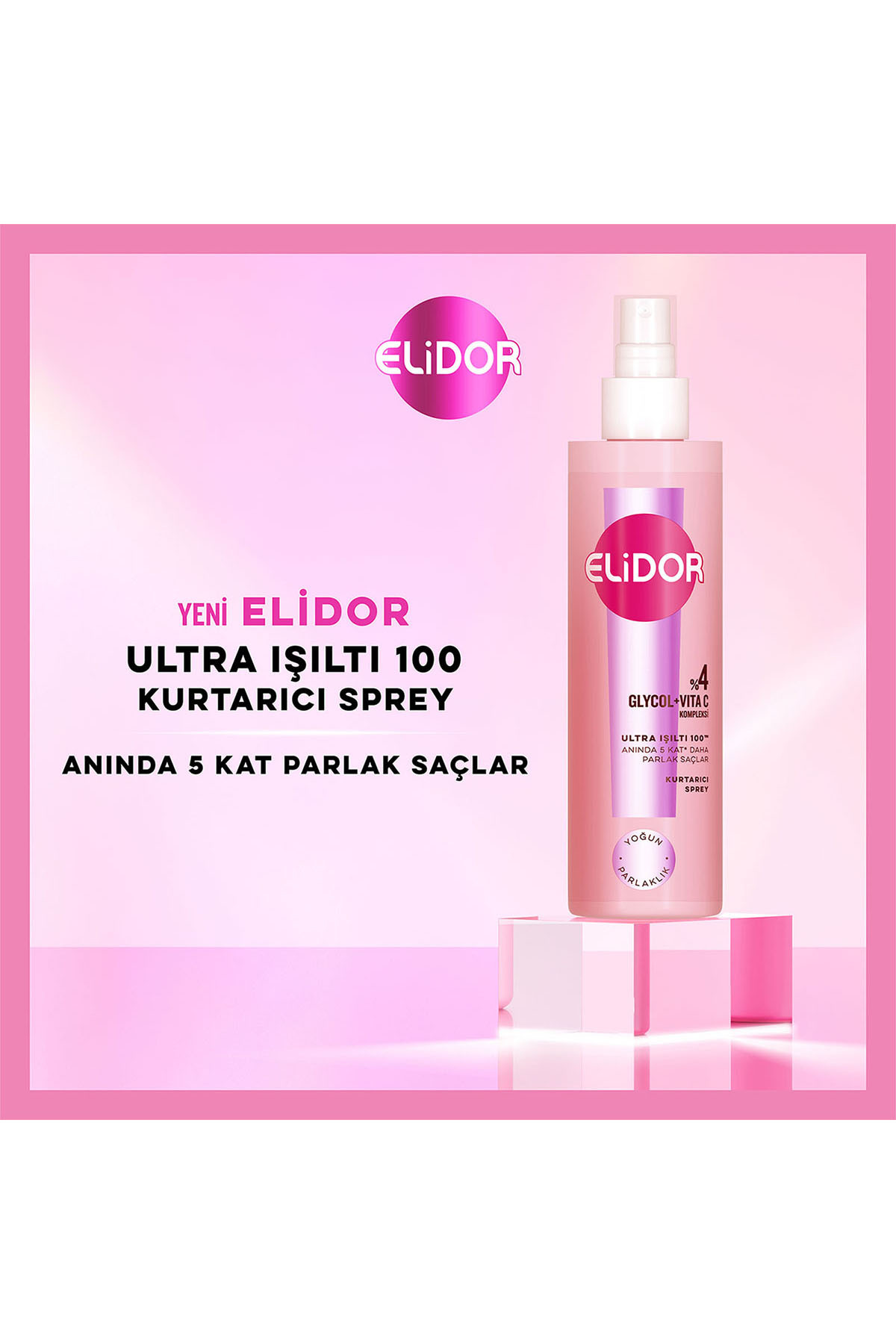 Saç Kurtarıcı Sprey Ultra Işıltı Yoğun Parlaklık 200 ml x2 — SET.UNİ.8420 — تصویر 3 از 8