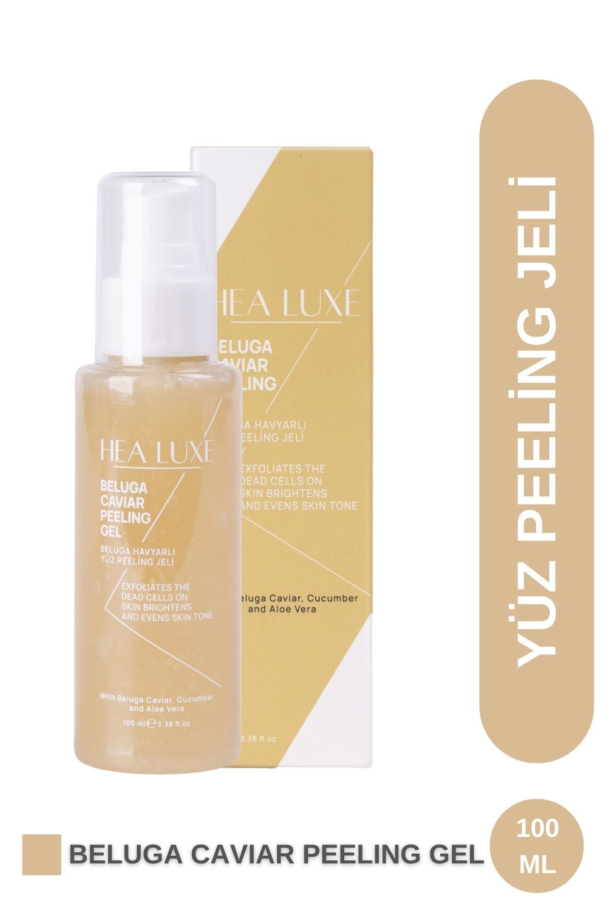 HEA LUXE Beluga Havyarlı Yüz Peeling Jeli