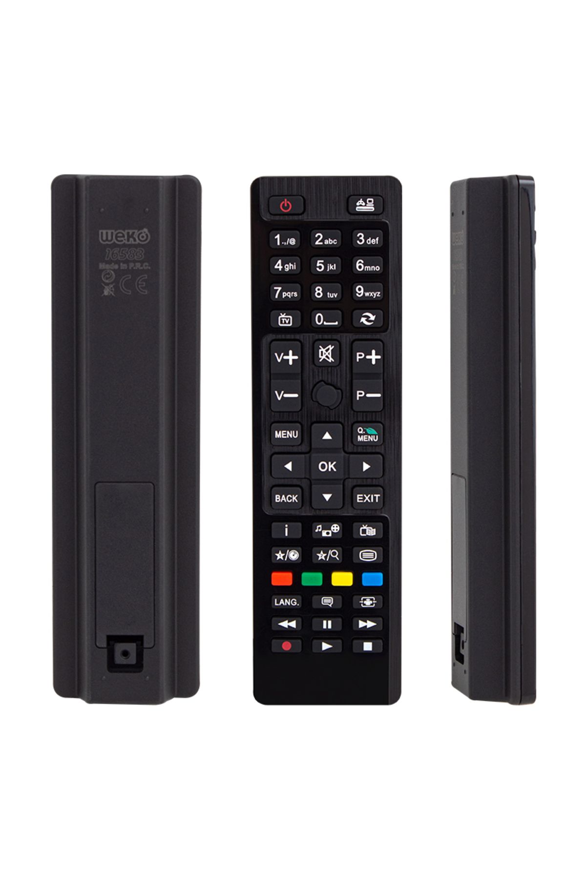gizmurstore HI-LEVEL - SİYAH TUŞLU LCD*LED TV KUMANDA (4767) - GMS8282-4266
