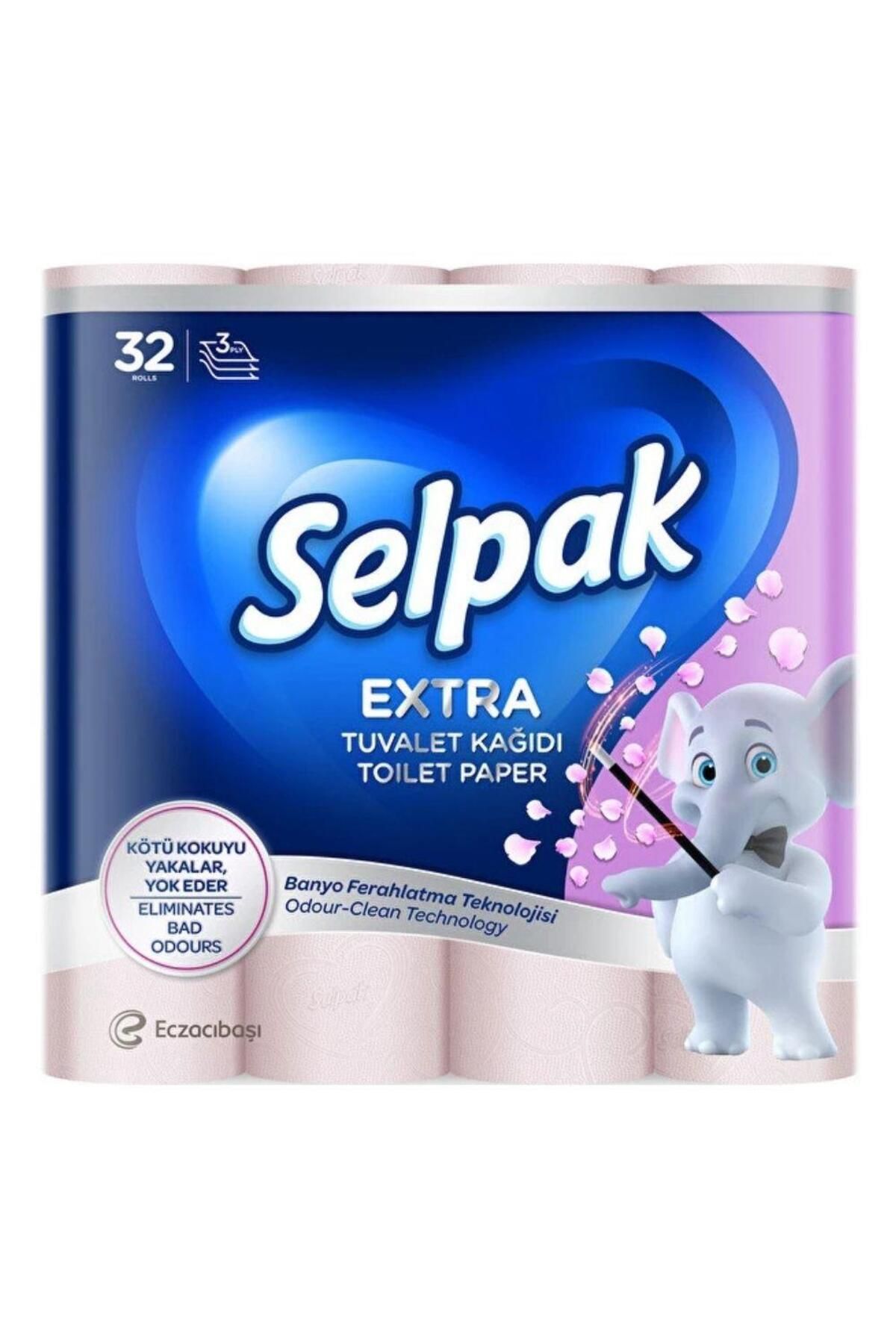 Selpak 32'li Tuvalet Kağıdı Extra Banyo Ferahlığı