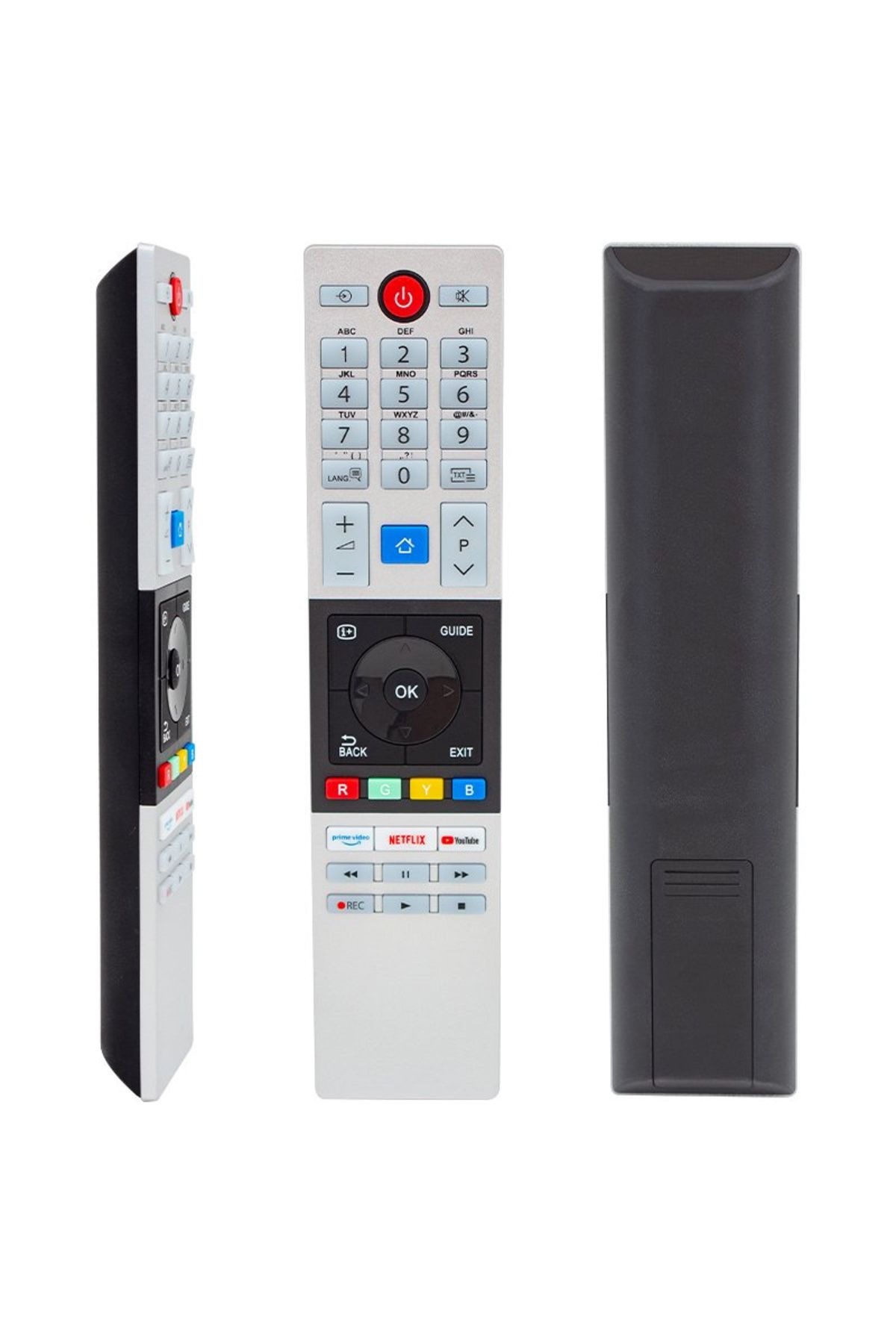 gizmurstore CT-8543 NETFLIX-PRIME VIDEO-YOUTUBE TV TUŞLU LCD-LED TV KUMANDA (4767) - GMS8357-8487