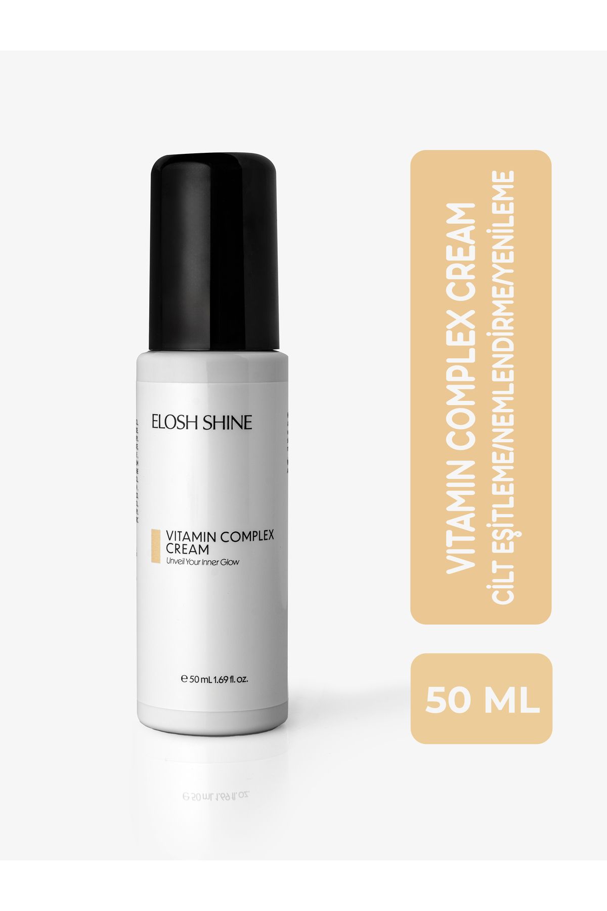 Elosh Shine Vitamin Complex Yaşlanma Karşıtı Nemlendirici Krem 50 ml