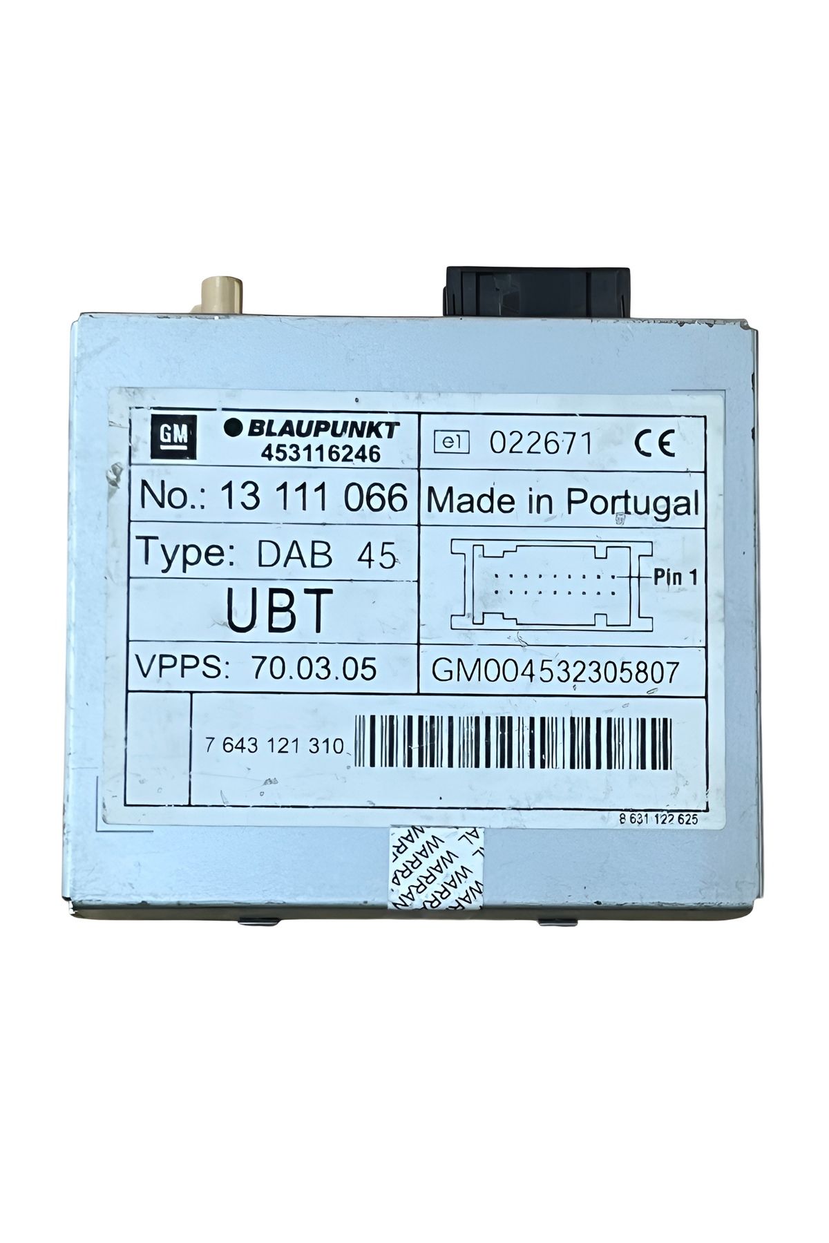 Blaupunkt 13111066 Opel Vectra C, Zafira B, Astra H Anten Kontrol Beyni