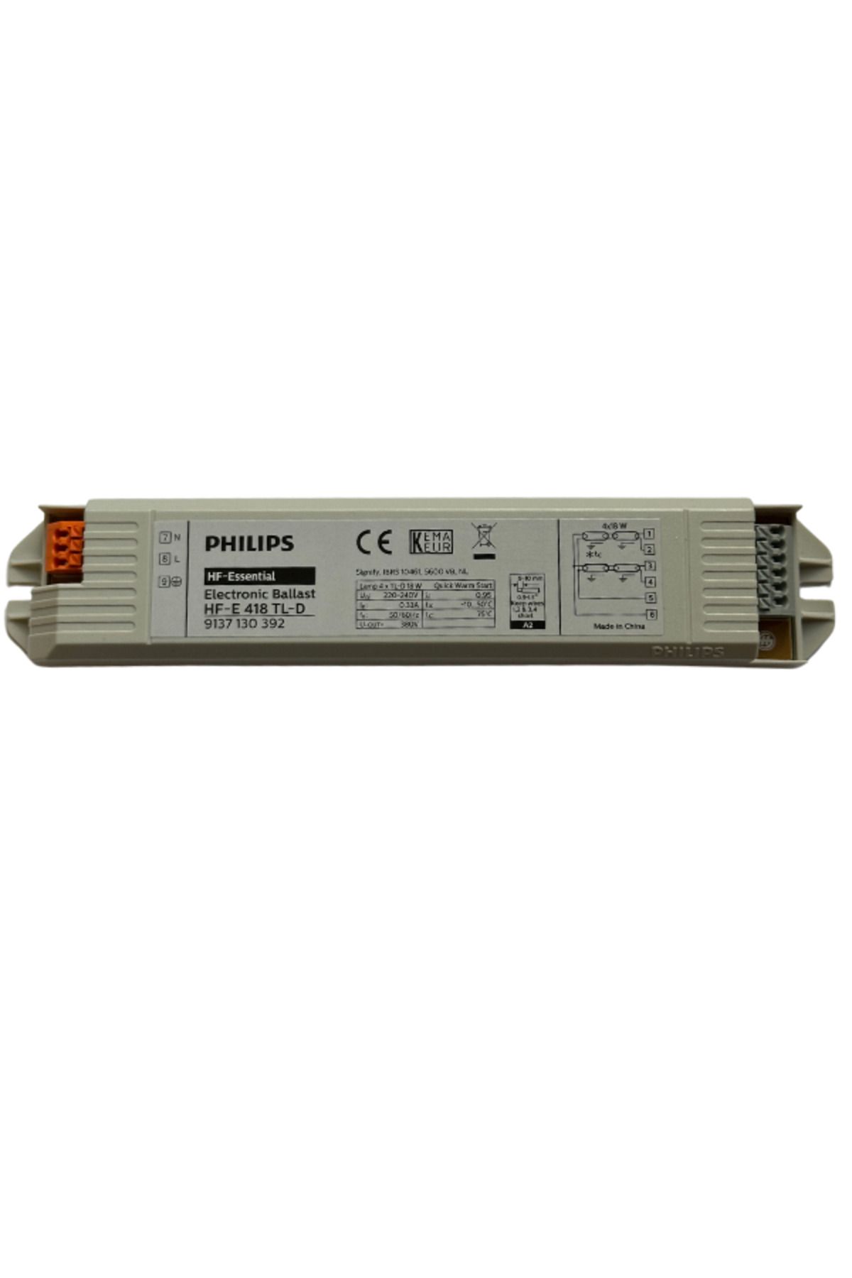 Philips Hf-E 4X18W Elektronik Balast