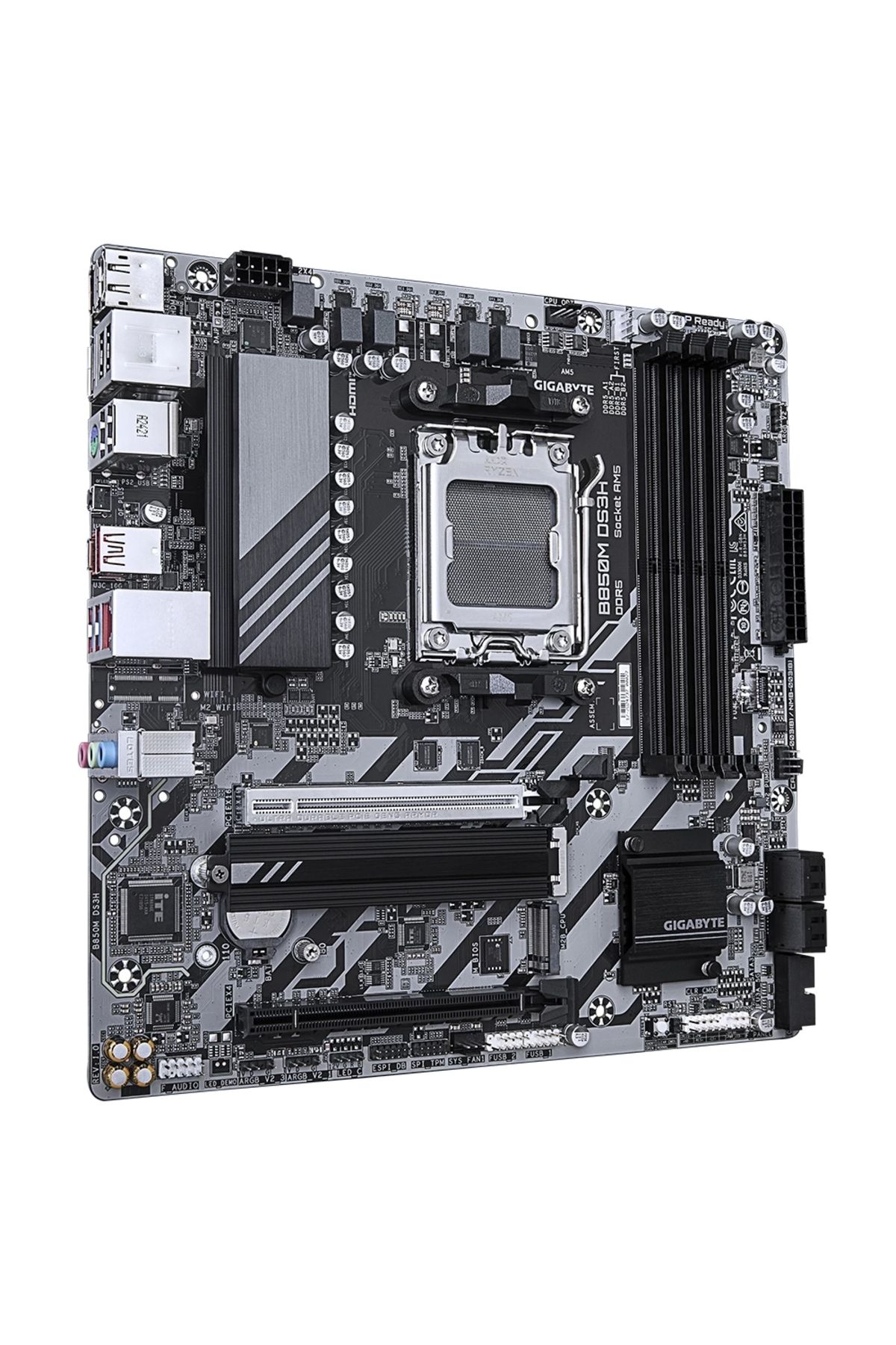 Gigabyte-اللوحة الأم B850m DS3H DDR5 8200 (OC) M.2 Am5 Matx 3