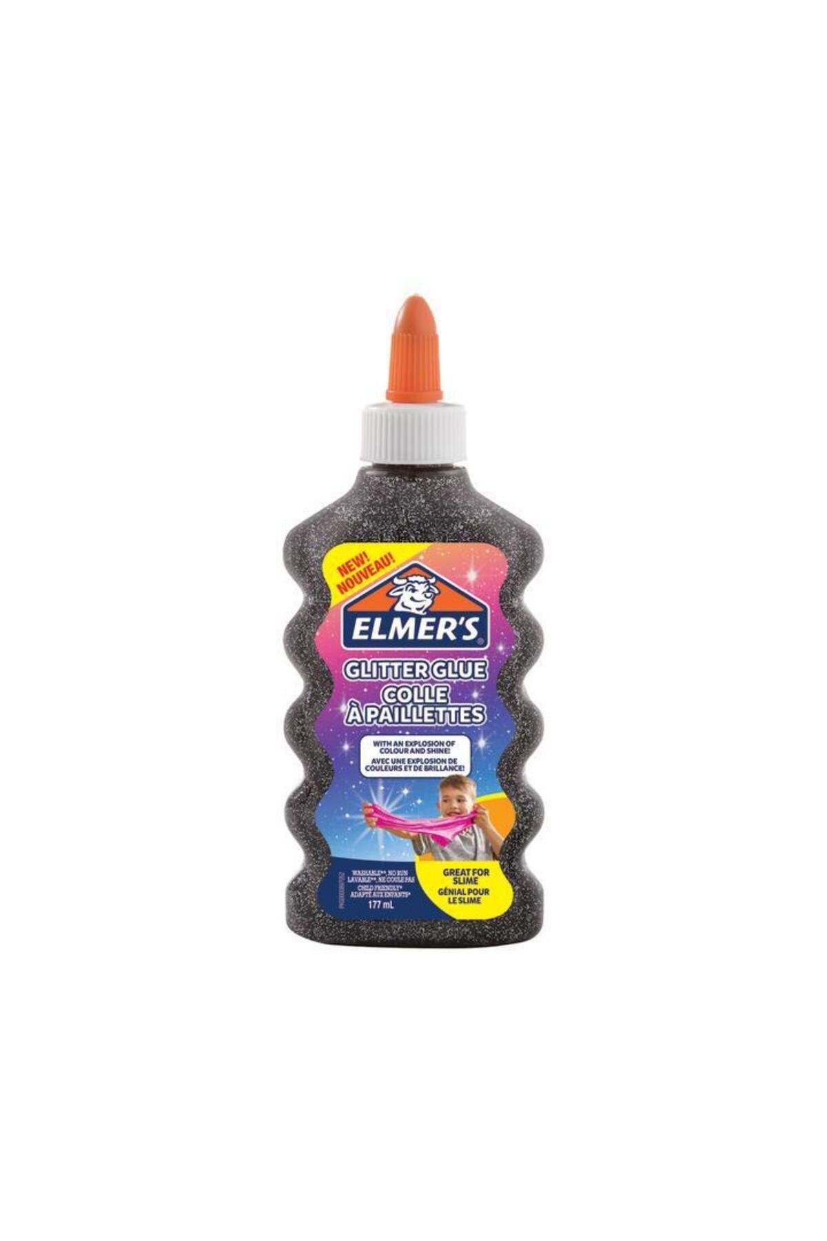 Elmers-غراء لامع برتقالي قابل للغسل 177 مل 1