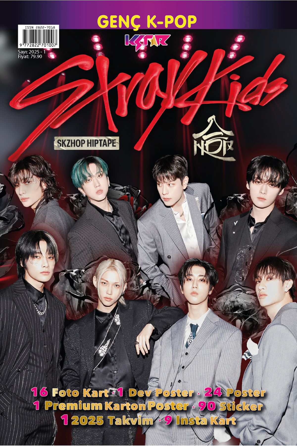 KSTAR Stray Kids Hop Dergisi Kpop Özel Sayı