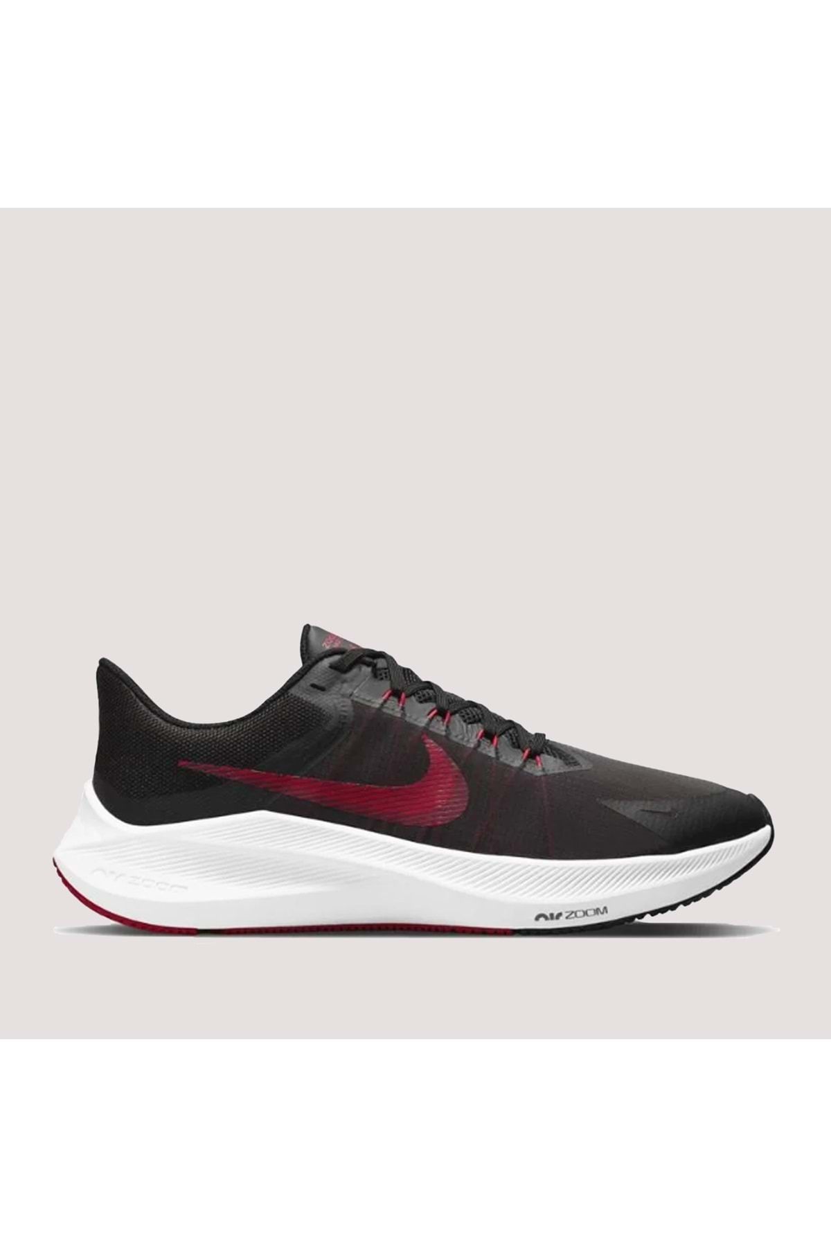 Nike Air Zoom Erkek Spor Ayakkabı - Siyah-Kırmızı - 40