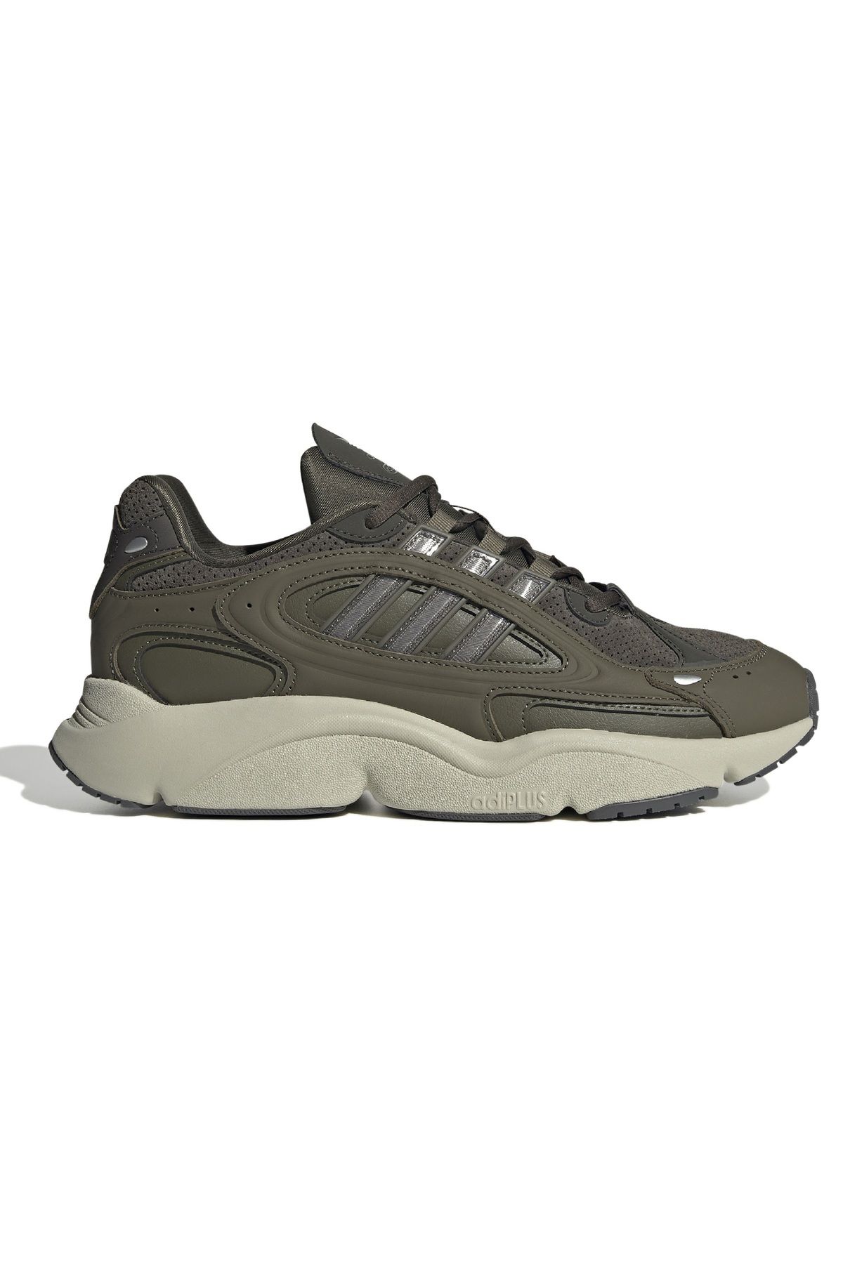 adidas-Unisex Ozmillen Casual Khaki Shoes - If9600 1