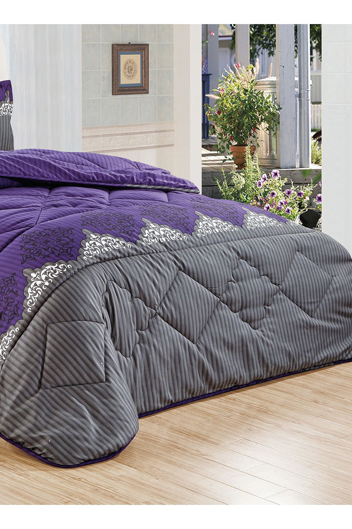 Generic-Comforter Set King Size 6 Pieces Comforter Set Twin Unisex Bedding Set 3