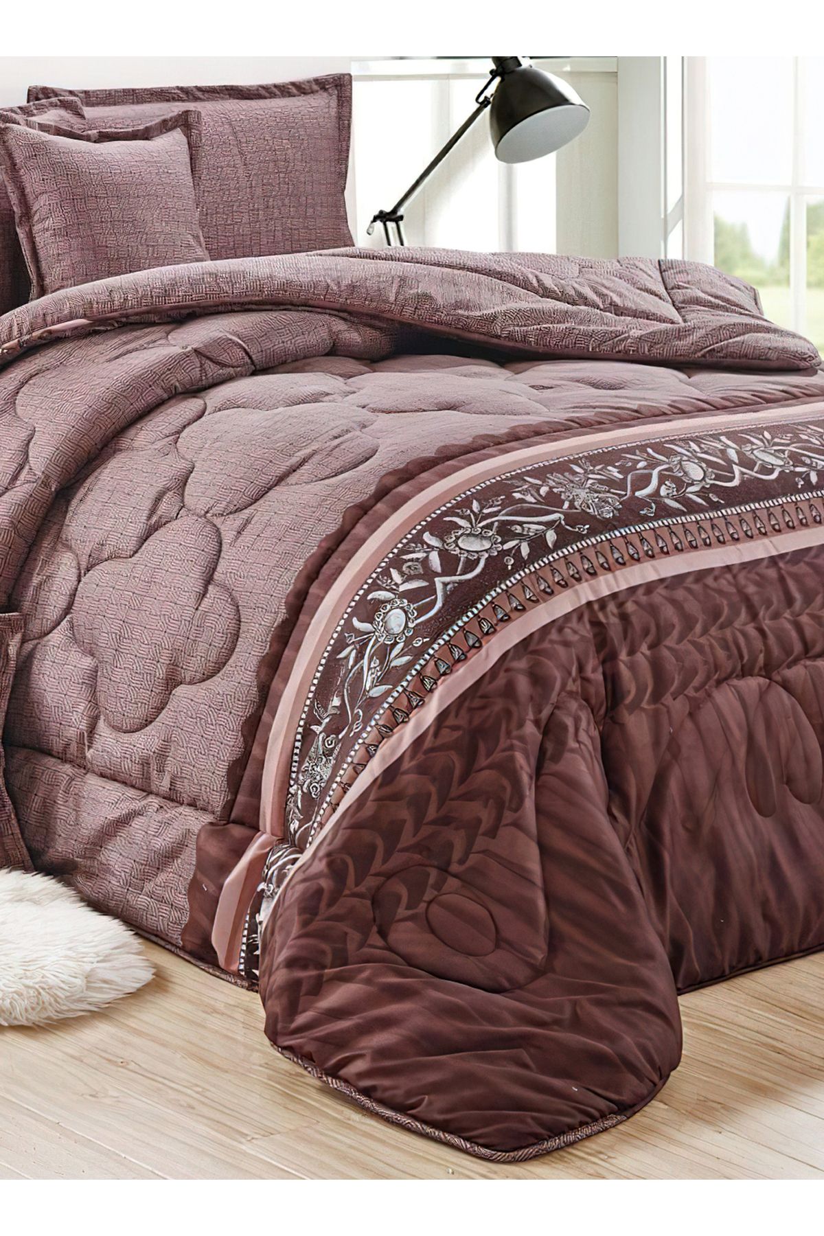 Generic-Comforter Set King Size 6 Pieces Comforter Set Twin Unisex Bedding Set 4